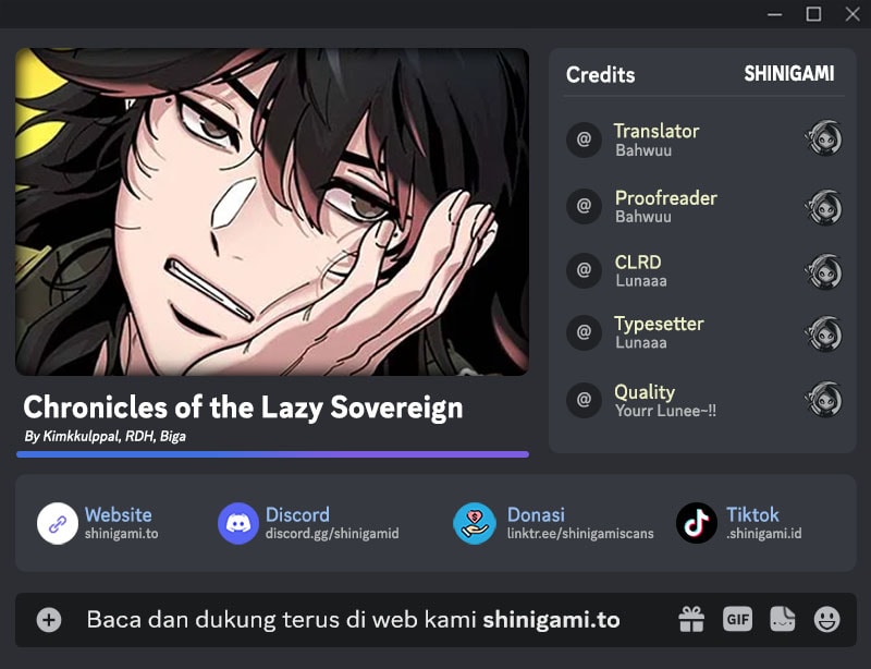 Chronicles of the Lazy Sovereign Chapter 2 - halaman 1