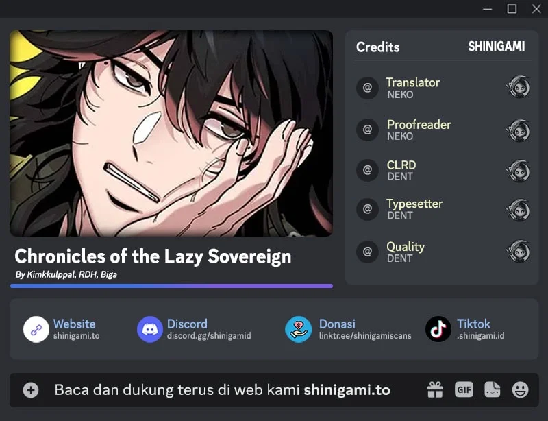 Chronicles of the Lazy Sovereign Chapter 55 - halaman 1