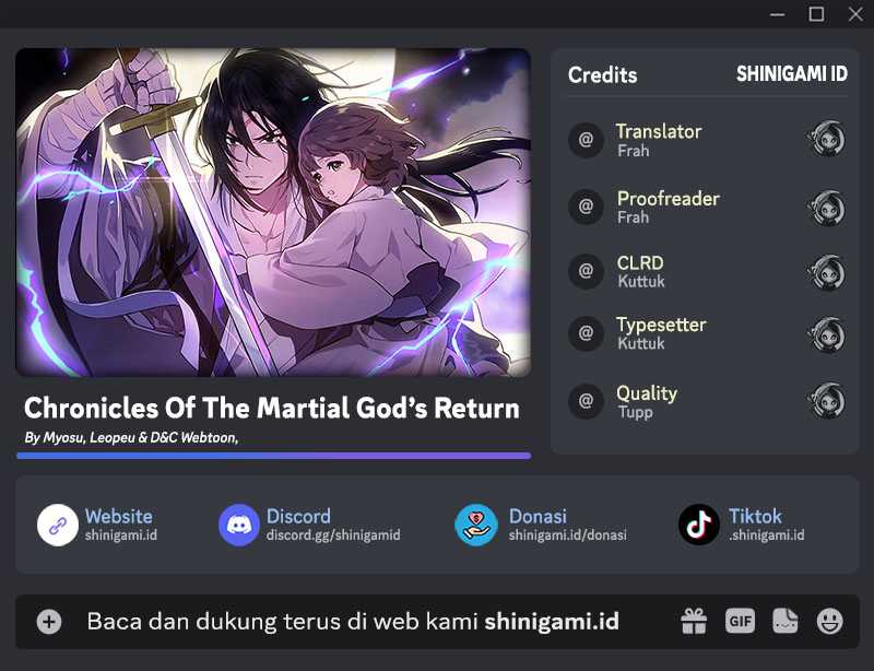 Chronicles Of The Martial God’s Chapter 53 - halaman 1