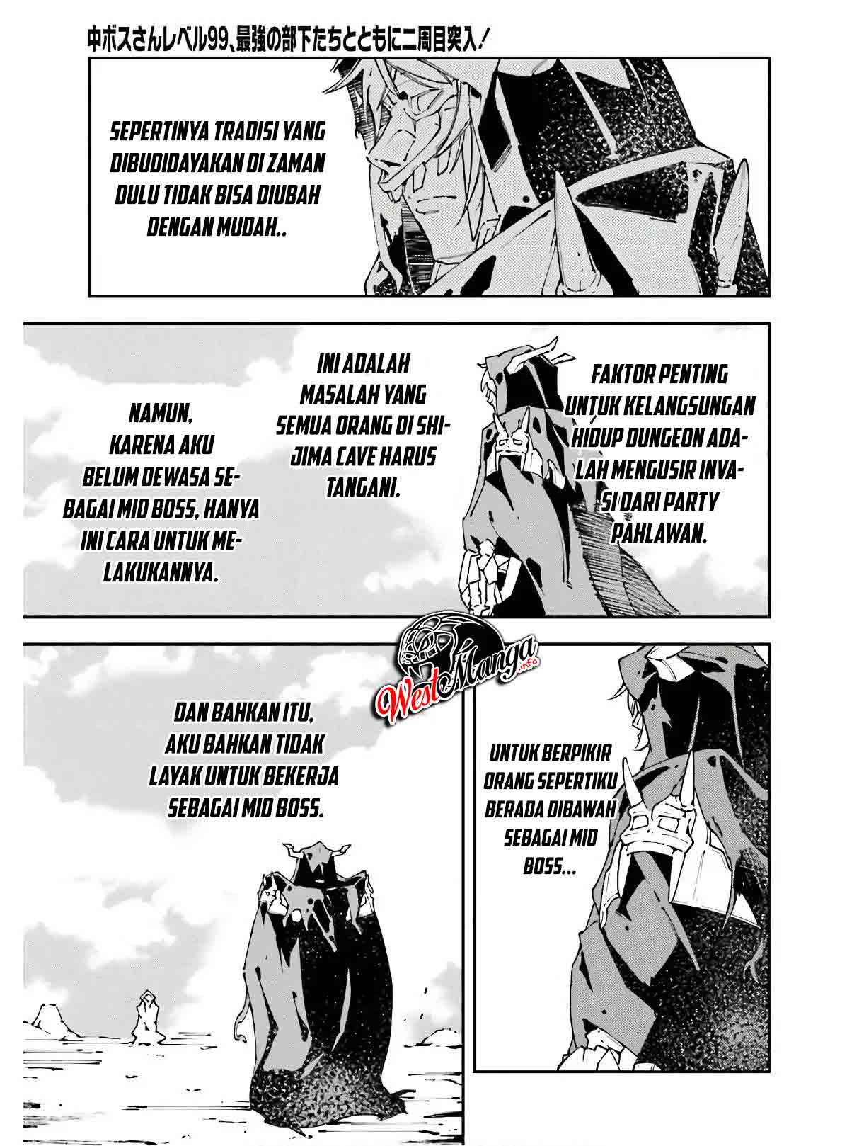 Chū Boss-san Level 99, Saikyou no Buka-tachi to Tomo ni Nishuume Totsunyuu! Chapter 7 - halaman 17
