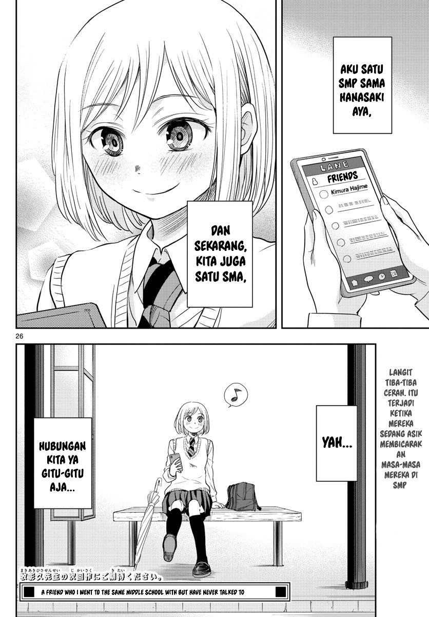 Chuugaku Onaji dakedo Shabetta Koto Nai Tomodachi Chapter 0 - halaman 26