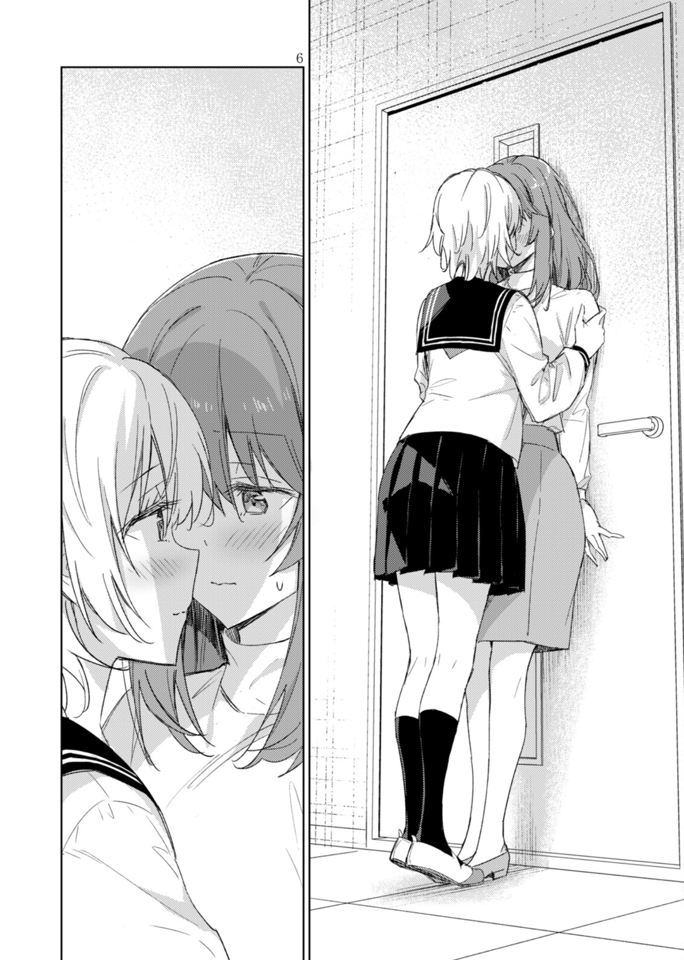 Circle 「Yurika」 Yuri Anthology 3 Furachina Keiyaku x Kimiiro Stellarium Chapter 1 - halaman 6