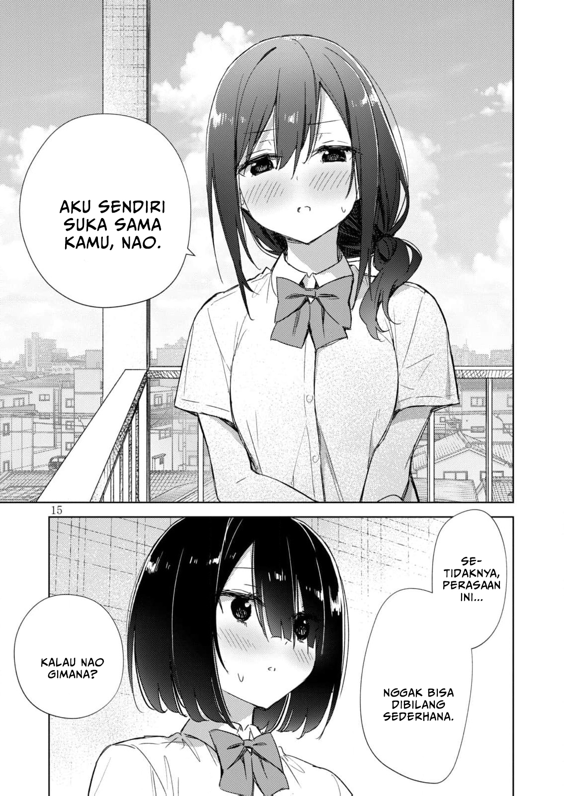 Circle: [Yurika] Yuri Anthology: The Only Plain Way ✕ AND-ONE!! Chapter 1 - halaman 14