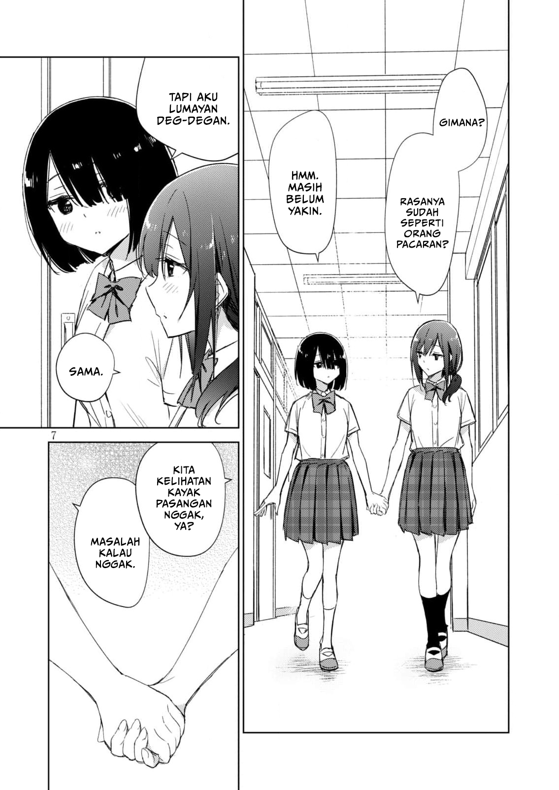 Circle: [Yurika] Yuri Anthology: The Only Plain Way ✕ AND-ONE!! Chapter 1 - halaman 6