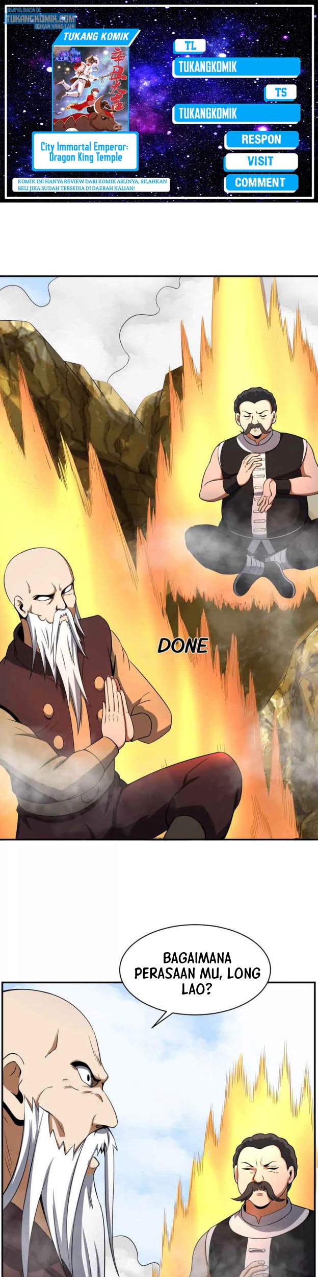 City Immortal Emperor: Dragon King Temple Chapter 109 - halaman 1