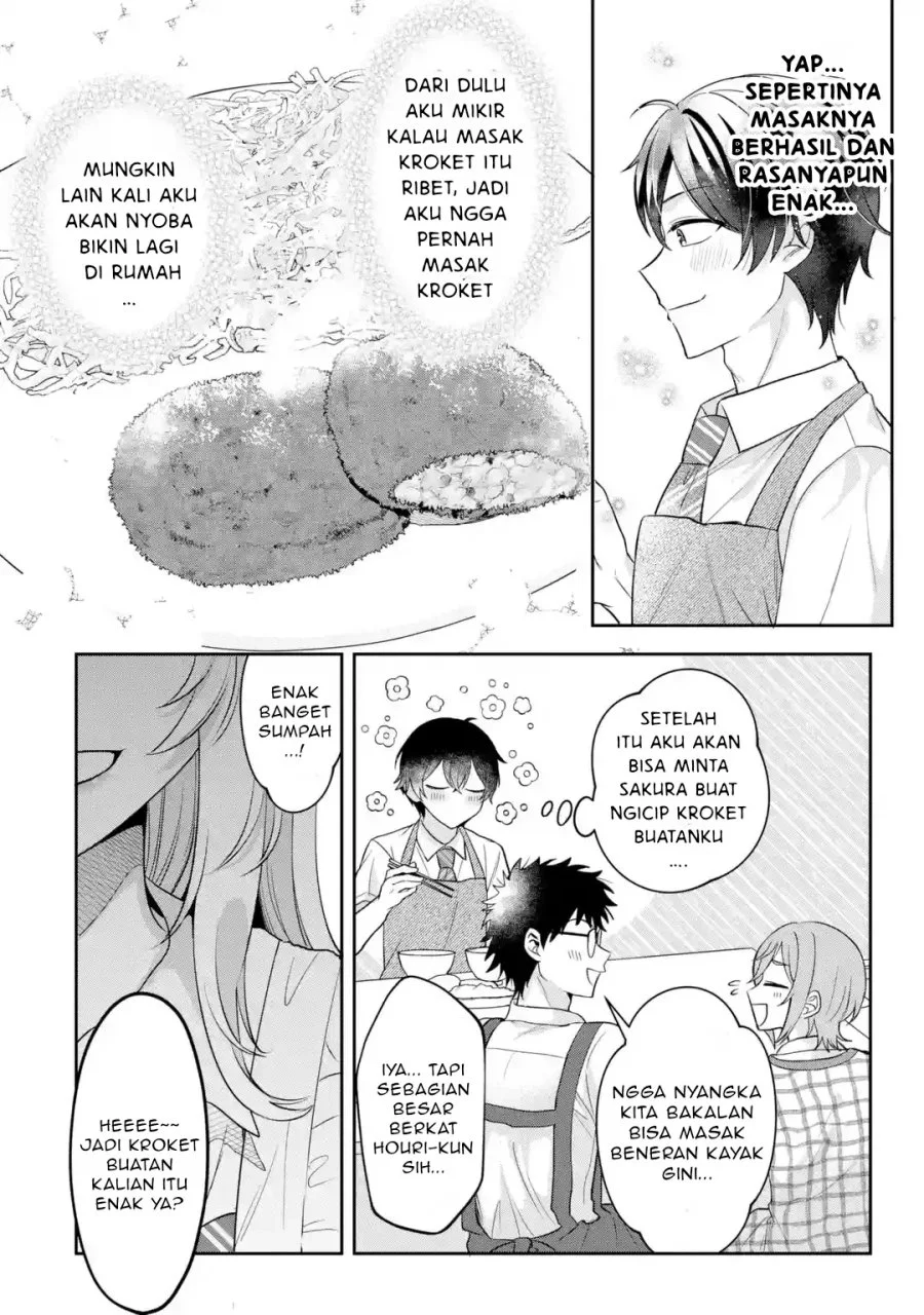 Class de Ichiban Kawaii Gal wo Ezuke shiteiru Hanashi Chapter 11.1 - halaman 12
