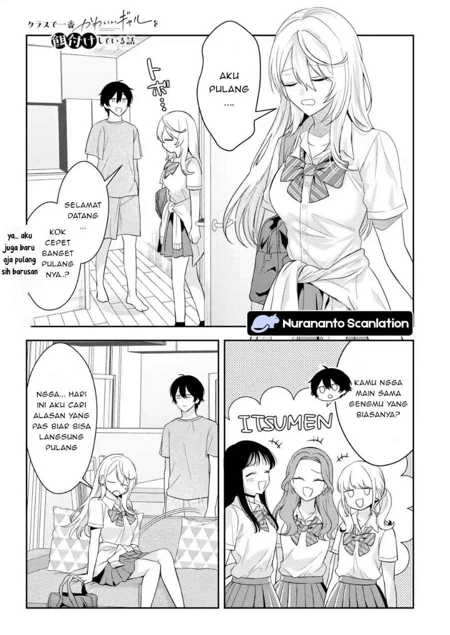 Class de Ichiban Kawaii Gal wo Ezuke shiteiru Hanashi Chapter 12.1 - halaman 1