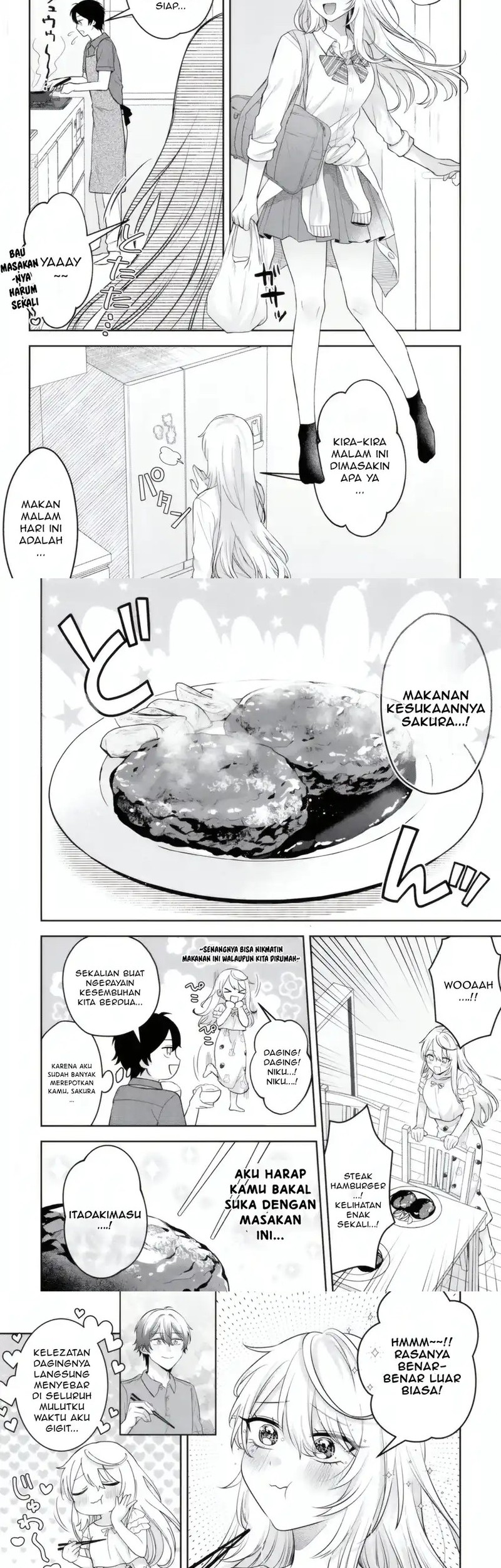 Class de Ichiban Kawaii Gal wo Ezuke shiteiru Hanashi Chapter 6.2 - halaman 2