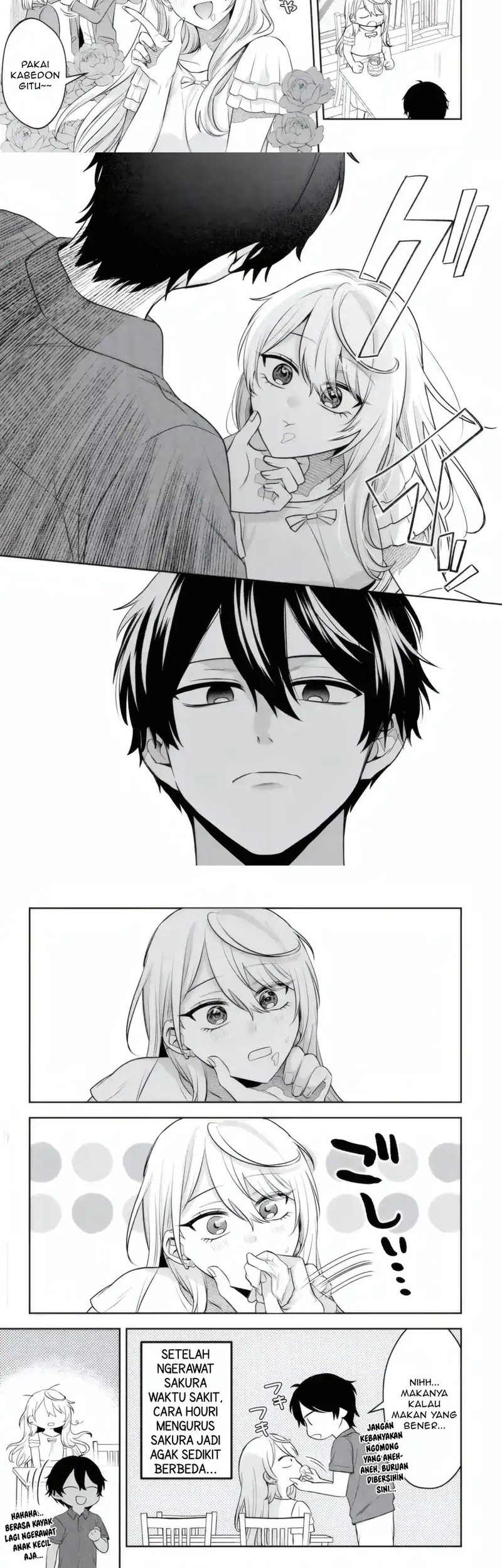 Class de Ichiban Kawaii Gal wo Ezuke shiteiru Hanashi Chapter 6.2 - halaman 6