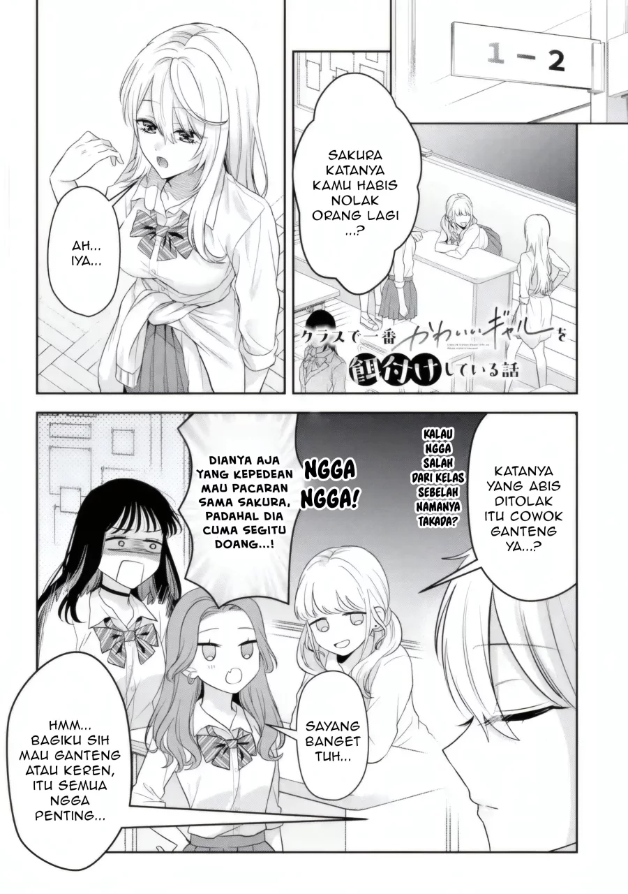 Class de Ichiban Kawaii Gal wo Ezuke shiteiru Hanashi Chapter 7.1 - halaman 2