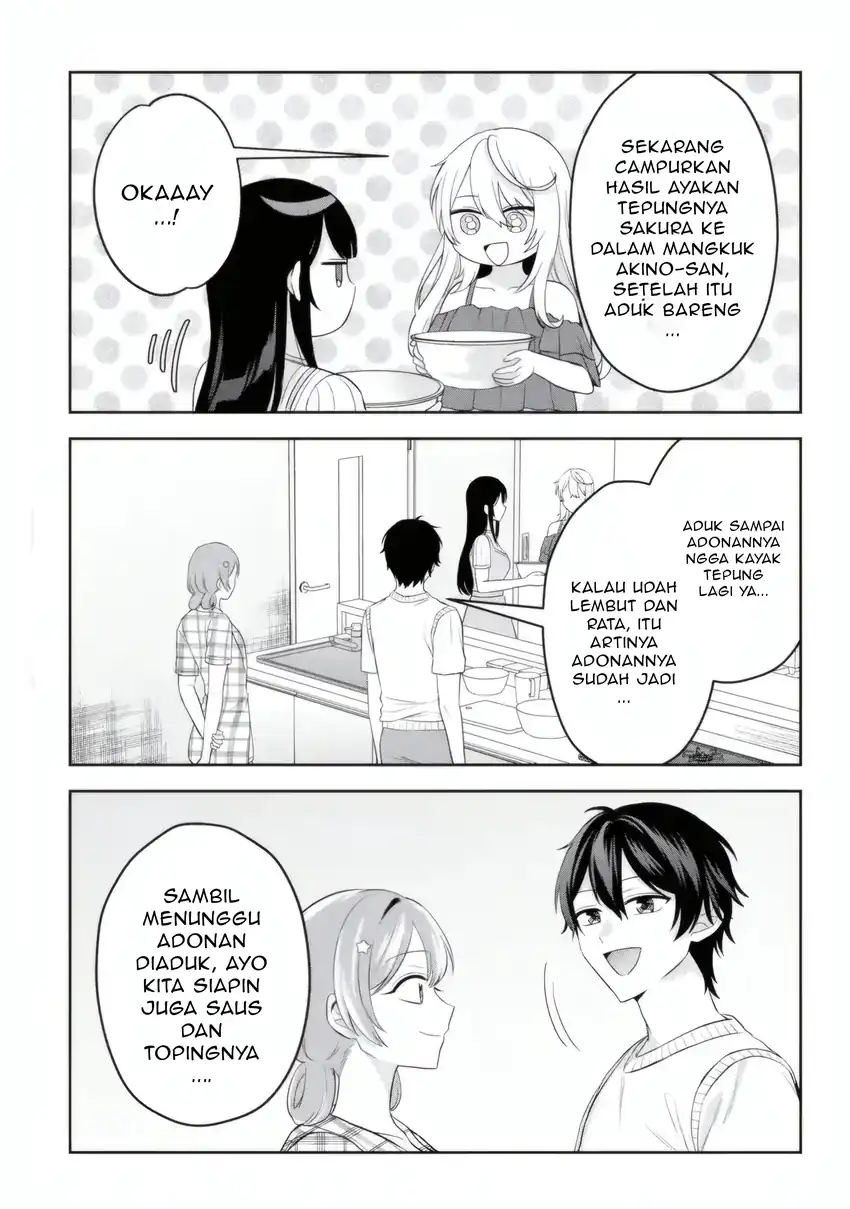 Class de Ichiban Kawaii Gal wo Ezuke shiteiru Hanashi Chapter 8.1 - halaman 11