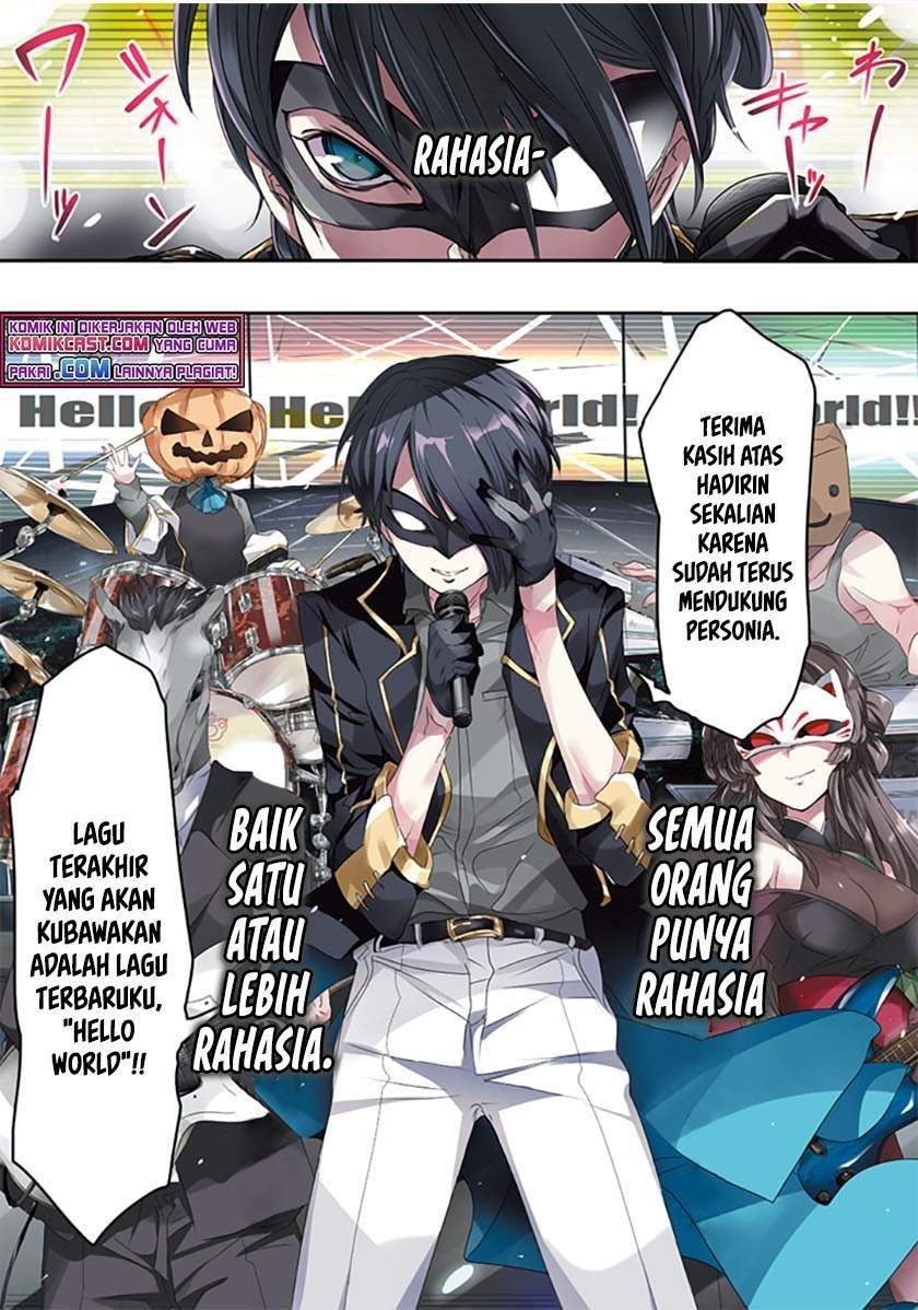 Class de Inkya no Ore ga Jitsu wa Daininki Band no Vocal na Ken Chapter 1 - halaman 2