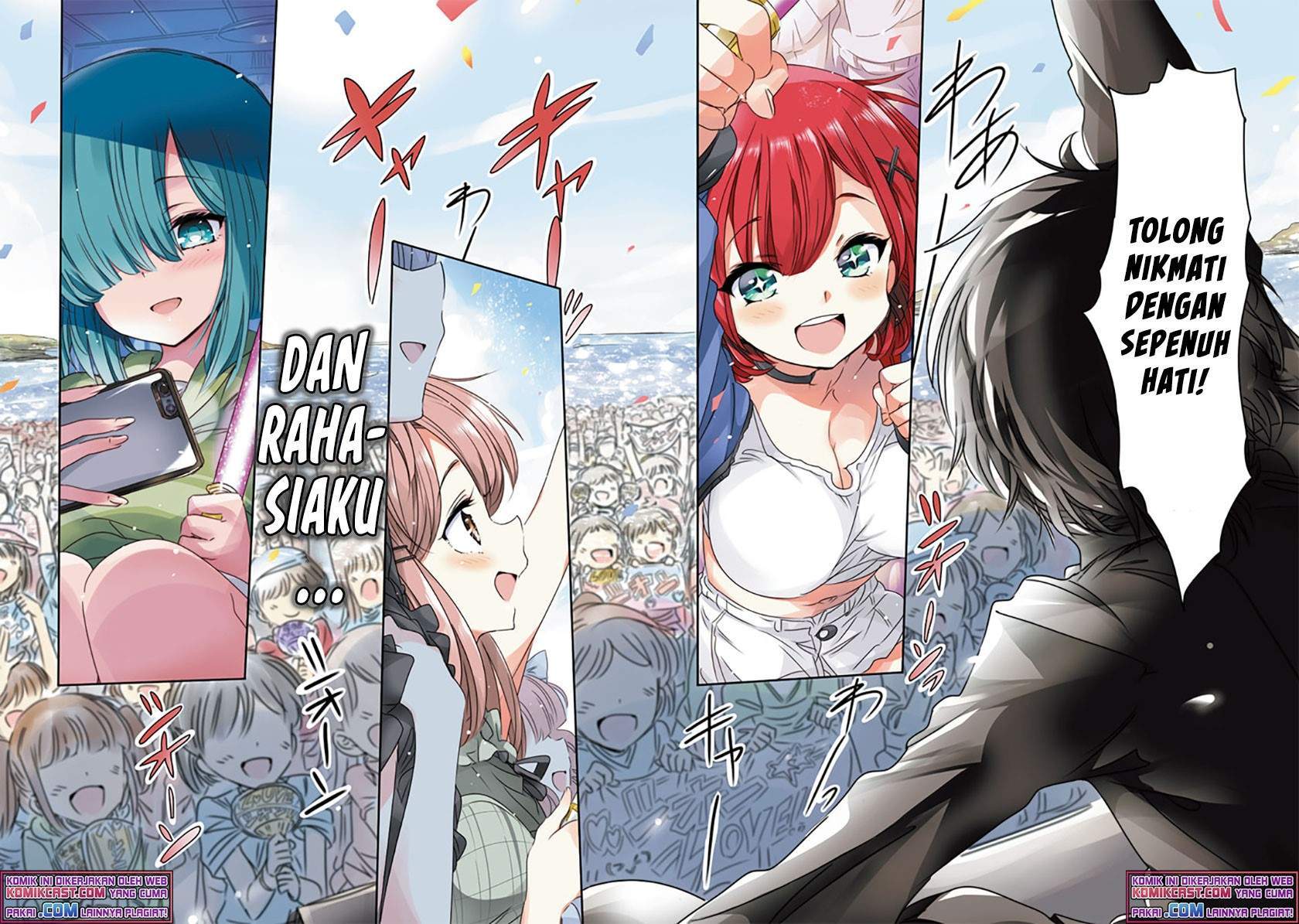 Class de Inkya no Ore ga Jitsu wa Daininki Band no Vocal na Ken Chapter 1 - halaman 3
