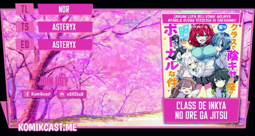 Class de Inkya no Ore ga Jitsu wa Daininki Band no Vocal na Ken Chapter 13 - halaman 1