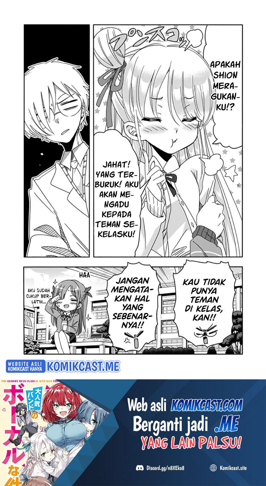 Class de Inkya no Ore ga Jitsu wa Daininki Band no Vocal na Ken Chapter 15 - halaman 17
