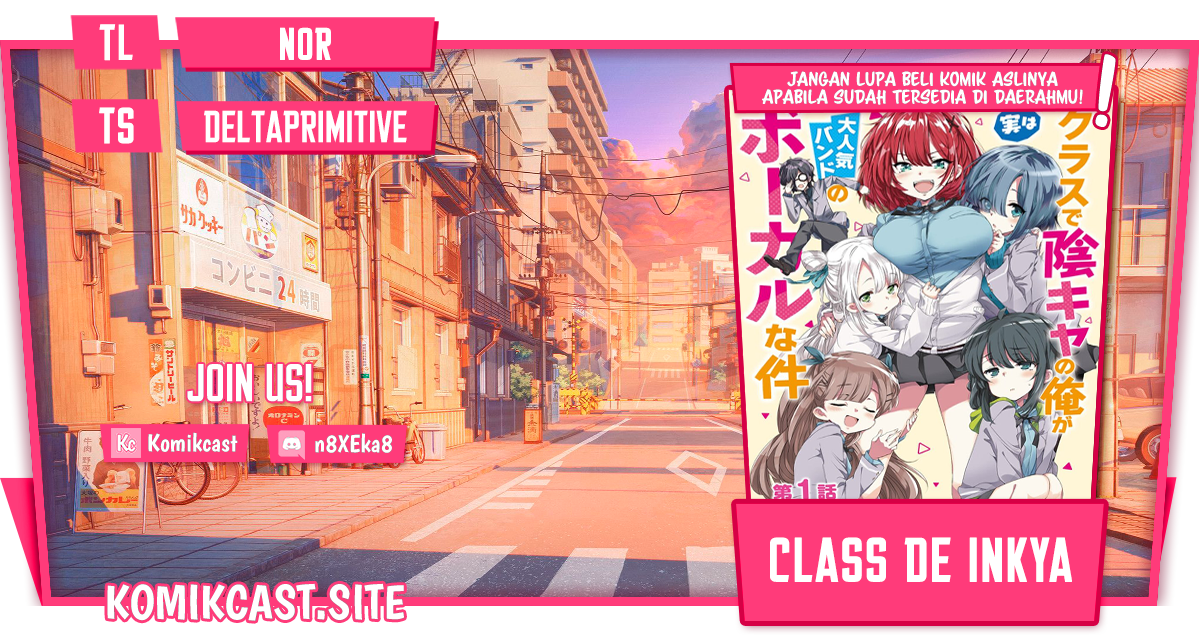 Class de Inkya no Ore ga Jitsu wa Daininki Band no Vocal na Ken Chapter 16 - halaman 1
