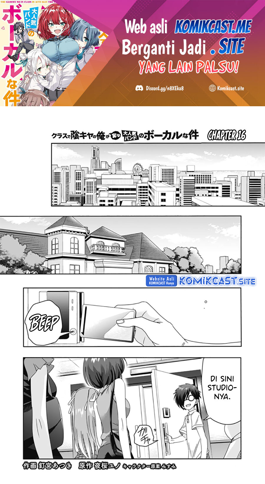 Class de Inkya no Ore ga Jitsu wa Daininki Band no Vocal na Ken Chapter 16 - halaman 2