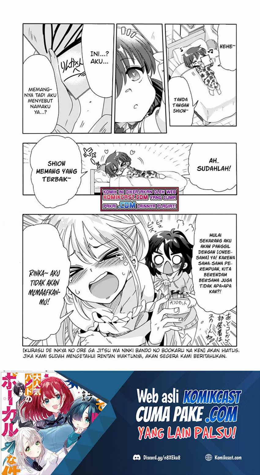 Class de Inkya no Ore ga Jitsu wa Daininki Band no Vocal na Ken Chapter 8 - halaman 17