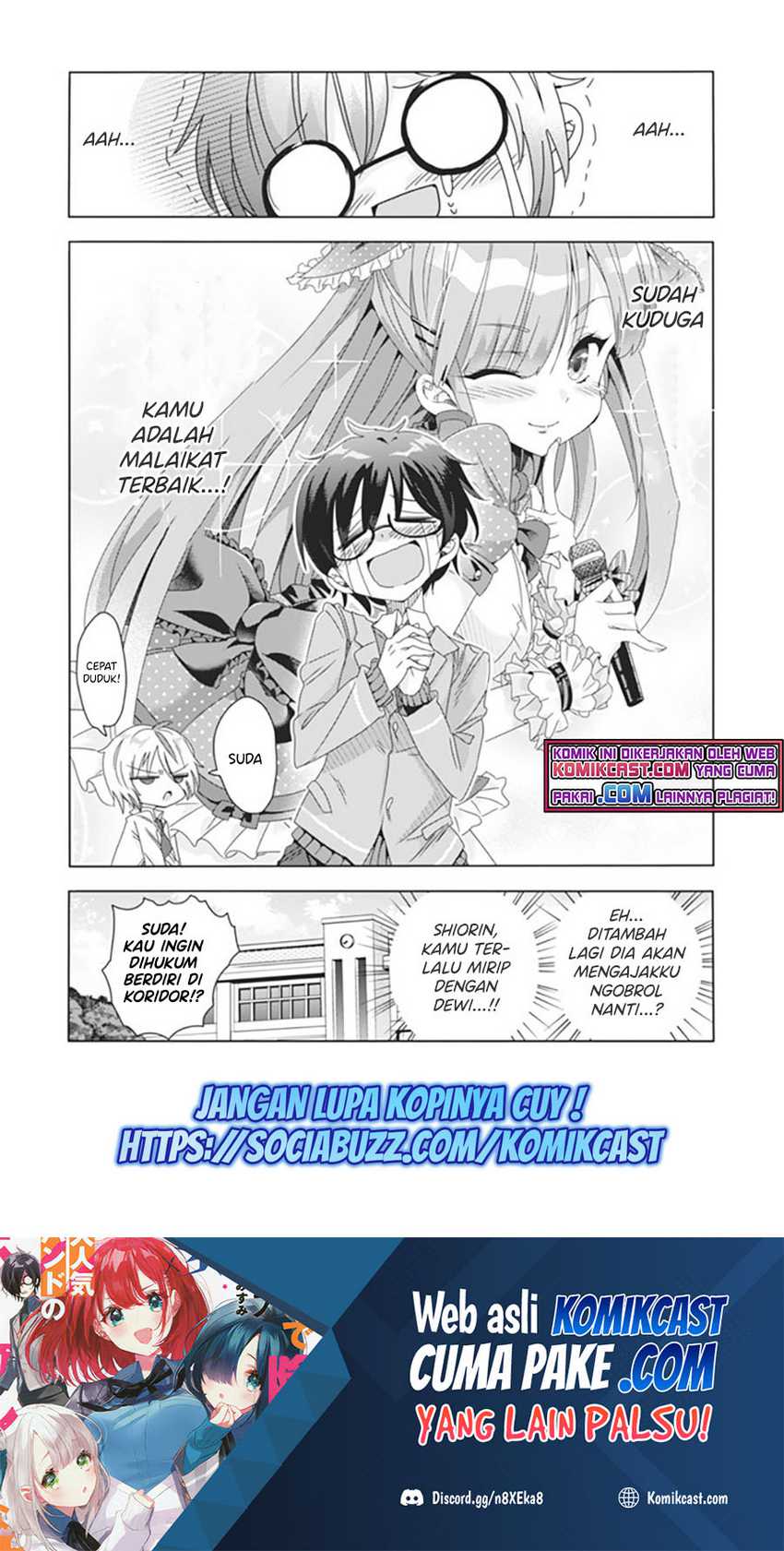 Class de Inkya no Ore ga Jitsu wa Daininki Band no Vocal na Ken Chapter 9 - halaman 17