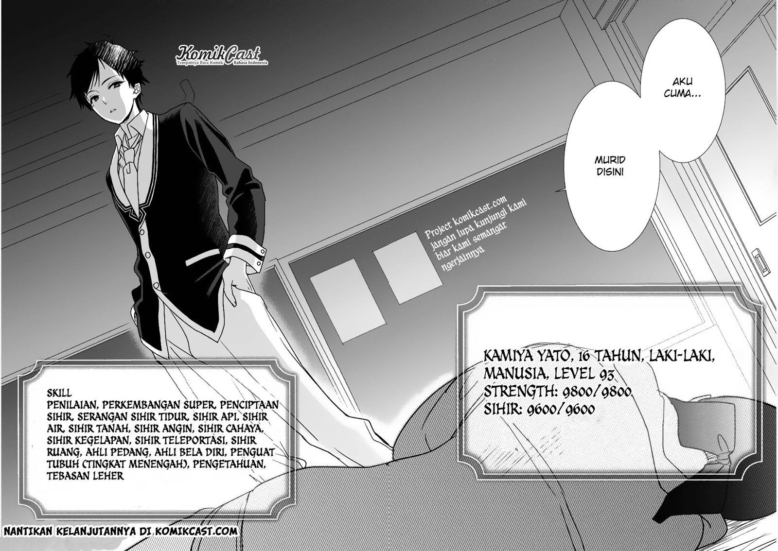 Class ga Isekai Shoukan sareta Naka Ore dake Nokotta n desu ga Chapter 1 - halaman 32