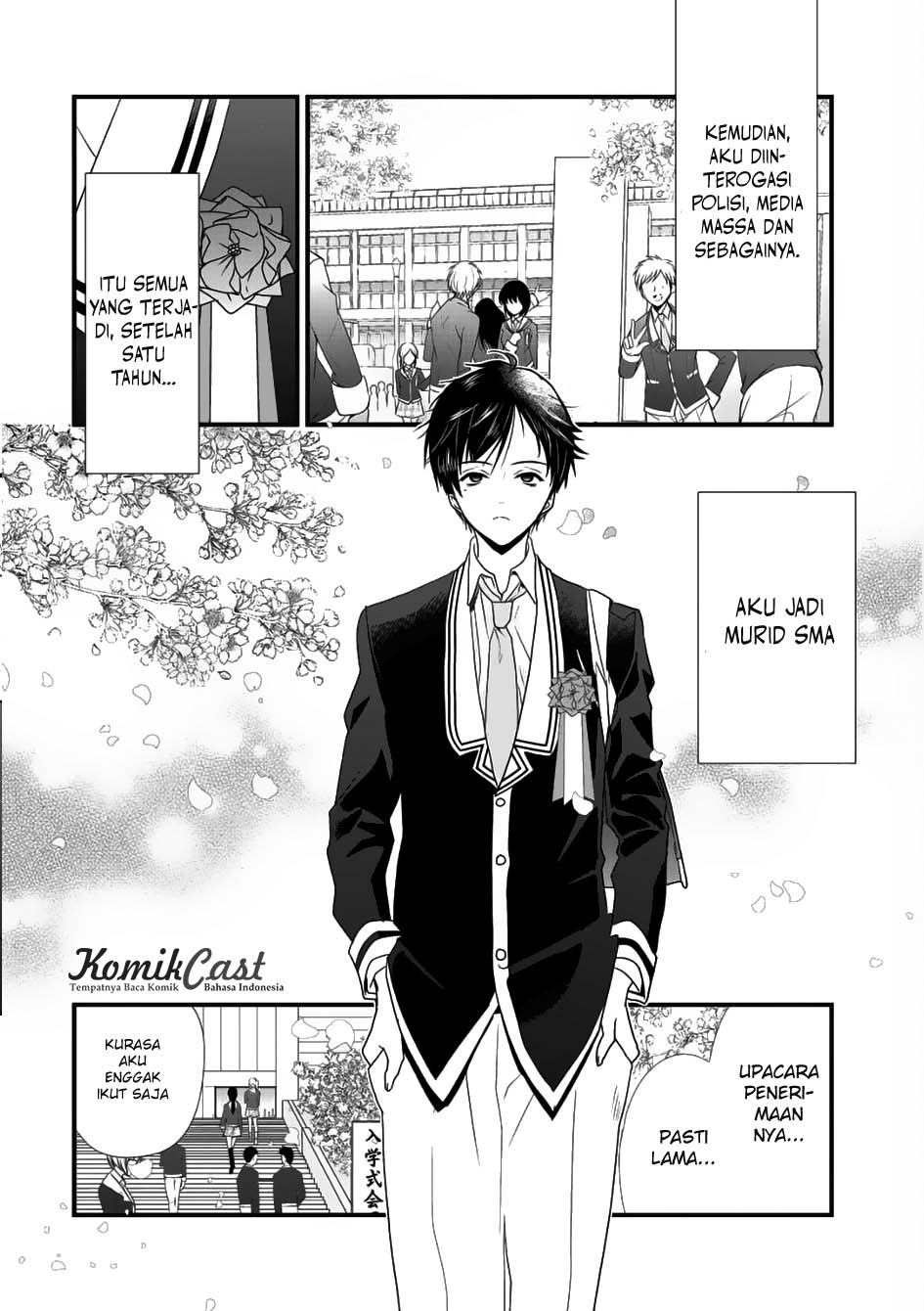 Class ga Isekai Shoukan sareta Naka Ore dake Nokotta n desu ga Chapter 1 - halaman 6