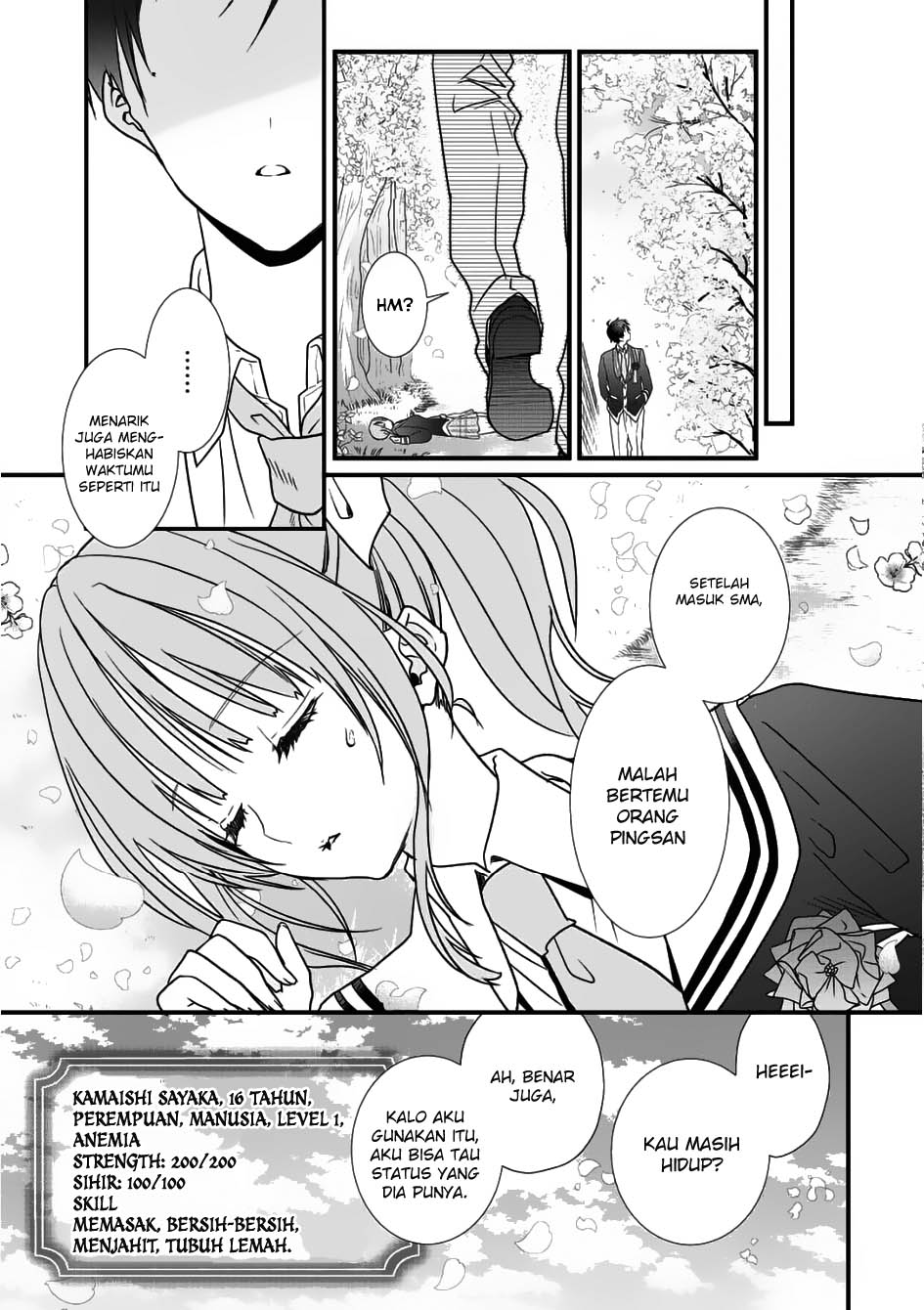 Class ga Isekai Shoukan sareta Naka Ore dake Nokotta n desu ga Chapter 1 - halaman 7