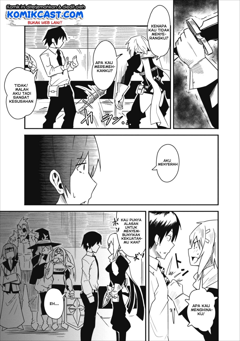 Class-goto Shuudan Teni Shimashita ga, ichiban Tsuyoi Ore wa Saijaku no Shounin ni Gisouchuu Chapter 3 - halaman 24