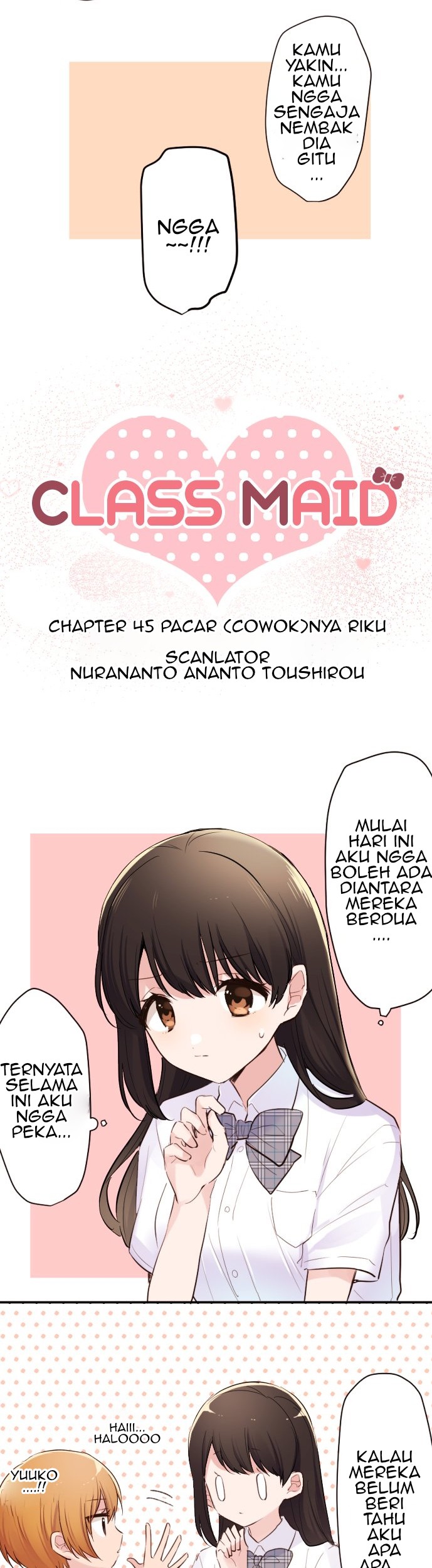 Class Maid Chapter 45 - halaman 8