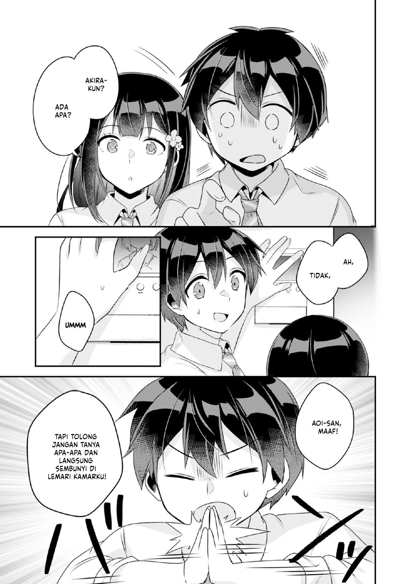 Class no Bocchi Gal wo Omochikaeri shite Seiso-kei Bijin ni Shiteyatta Hanashi Chapter 10 - halaman 17
