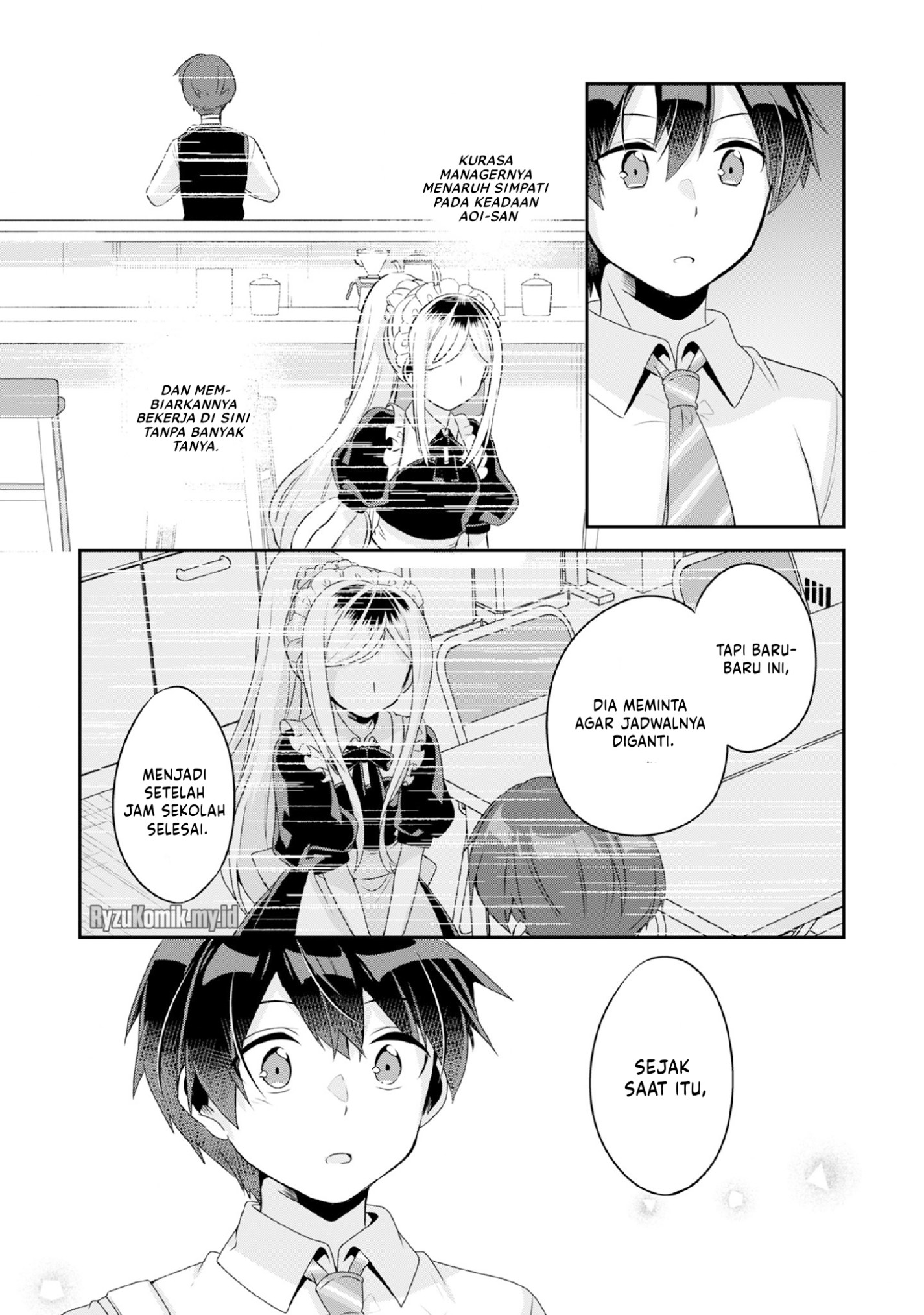 Class no Bocchi Gal wo Omochikaeri shite Seiso-kei Bijin ni Shiteyatta Hanashi Chapter 10 - halaman 3