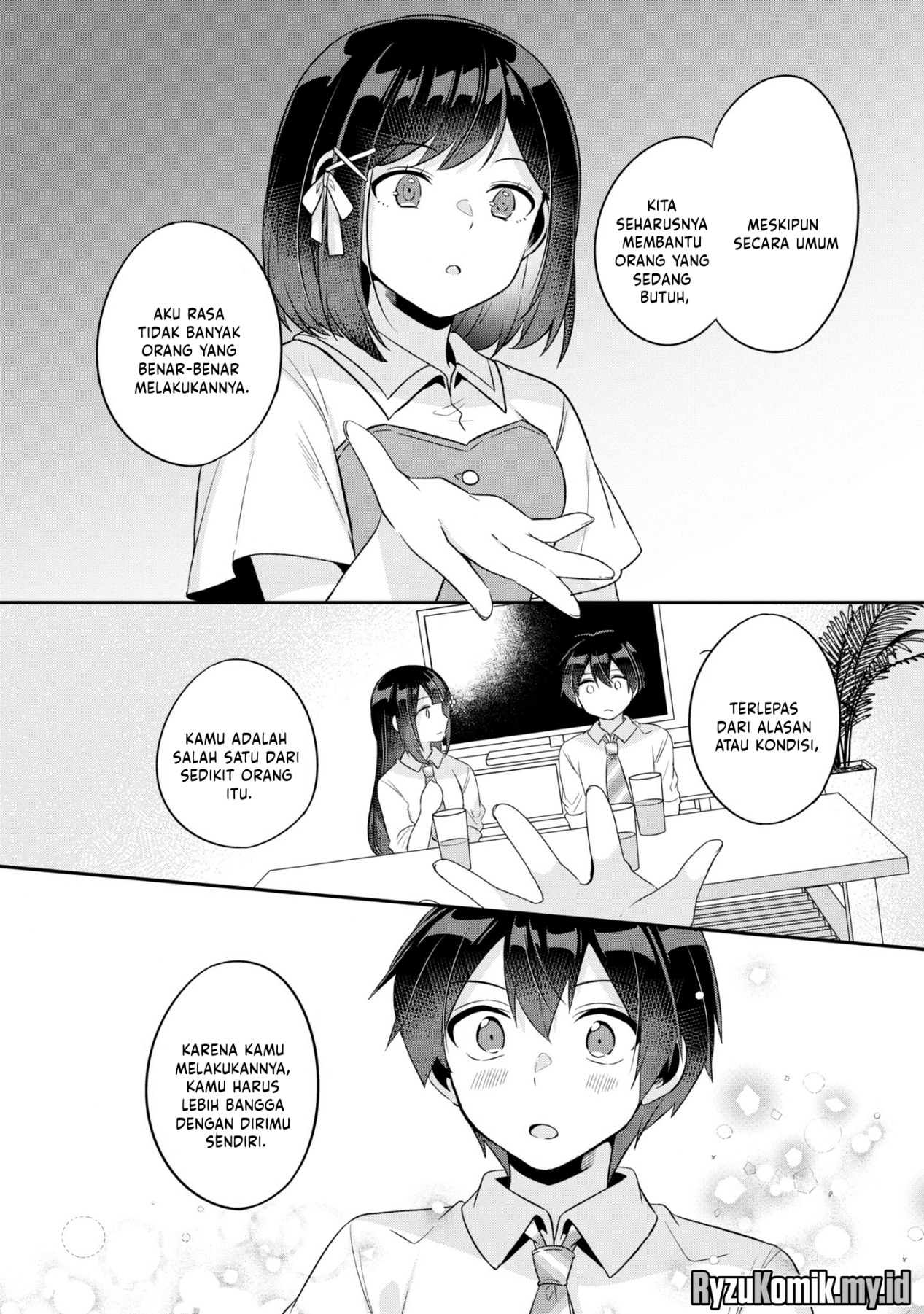 Class no Bocchi Gal wo Omochikaeri shite Seiso-kei Bijin ni Shiteyatta Hanashi Chapter 11 - halaman 8