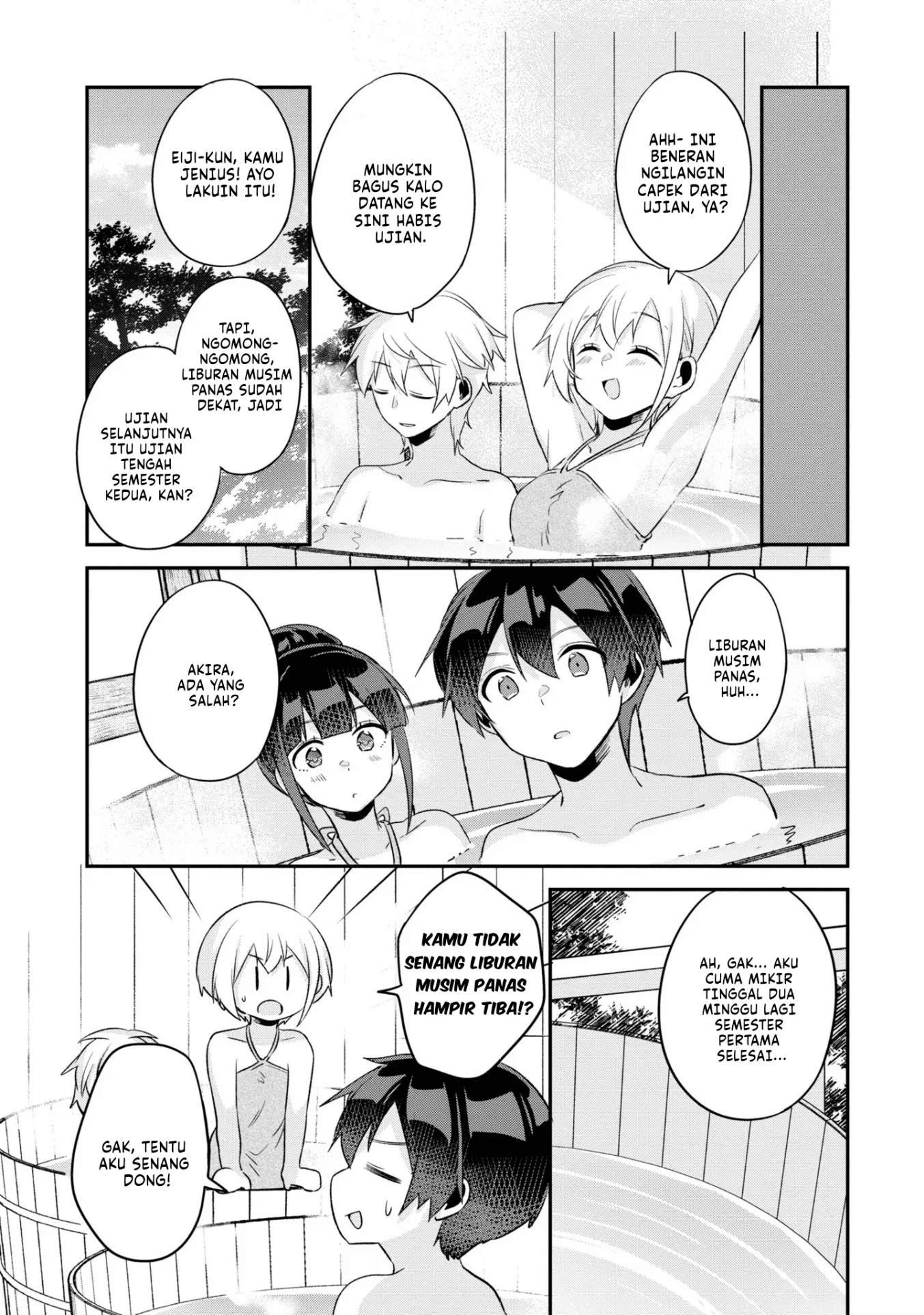 Class no Bocchi Gal wo Omochikaeri shite Seiso-kei Bijin ni Shiteyatta Hanashi Chapter 12 - halaman 17