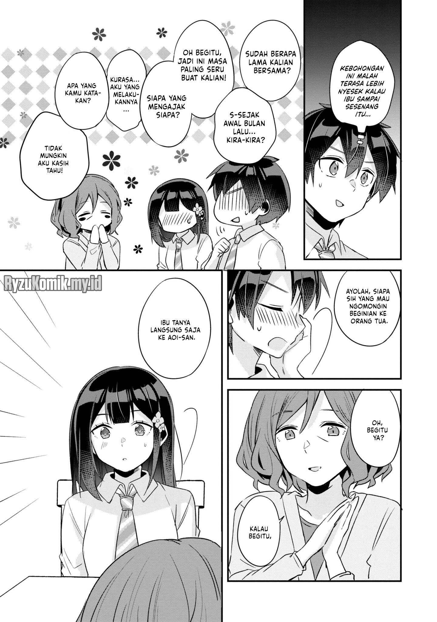 Class no Bocchi Gal wo Omochikaeri shite Seiso-kei Bijin ni Shiteyatta Hanashi Chapter 13 - halaman 21
