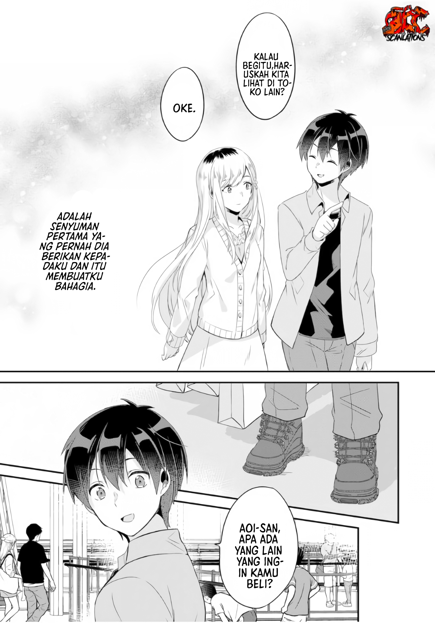 Class no Bocchi Gal wo Omochikaeri shite Seiso-kei Bijin ni Shiteyatta Hanashi Chapter 3 - halaman 12