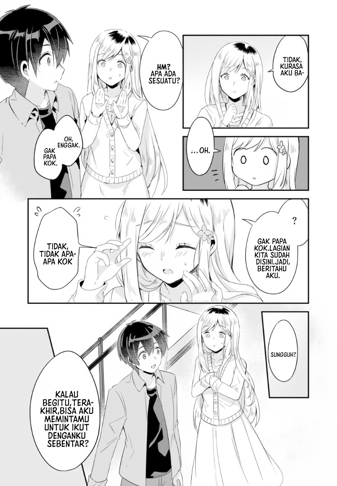 Class no Bocchi Gal wo Omochikaeri shite Seiso-kei Bijin ni Shiteyatta Hanashi Chapter 3 - halaman 13