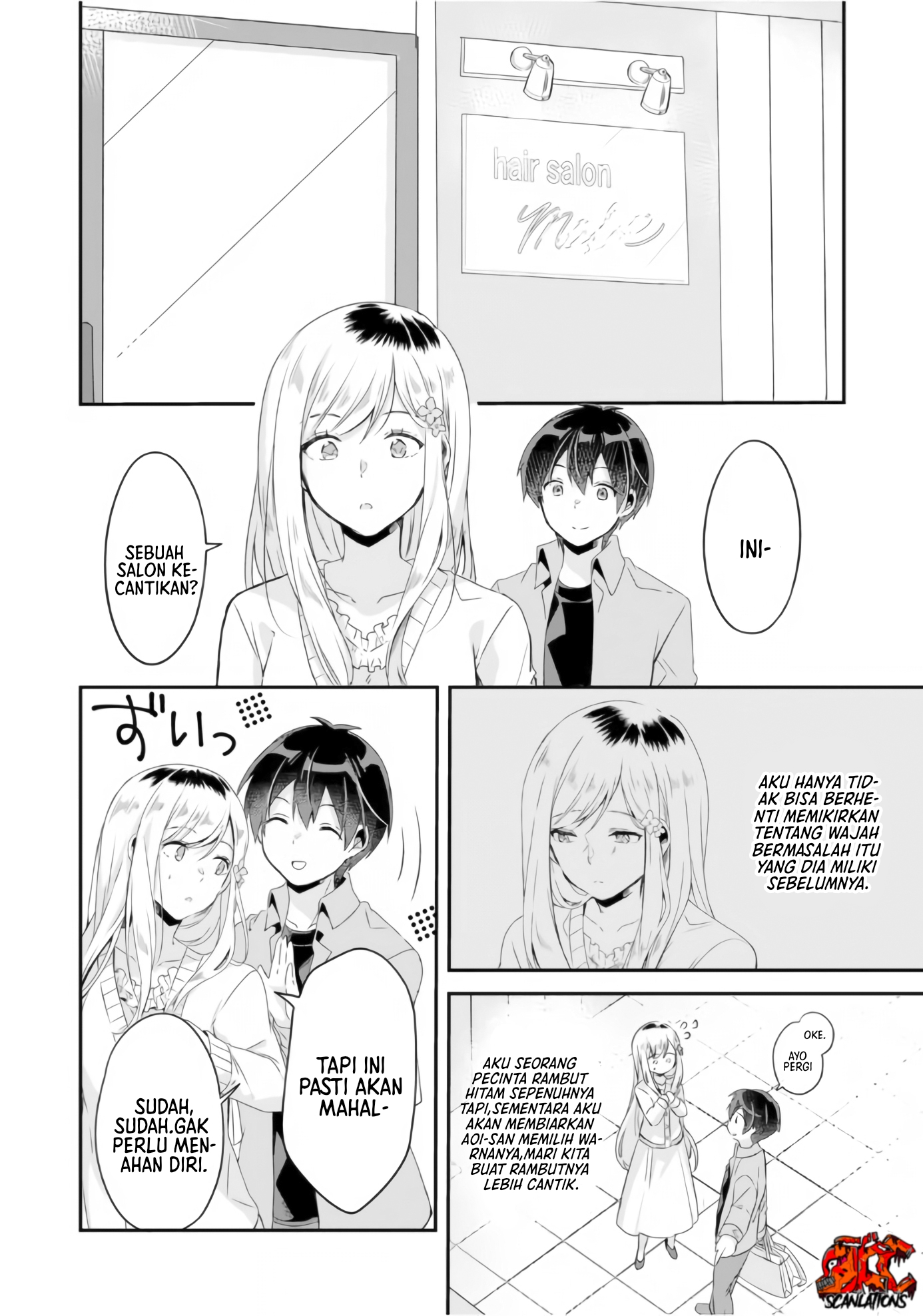 Class no Bocchi Gal wo Omochikaeri shite Seiso-kei Bijin ni Shiteyatta Hanashi Chapter 3 - halaman 14