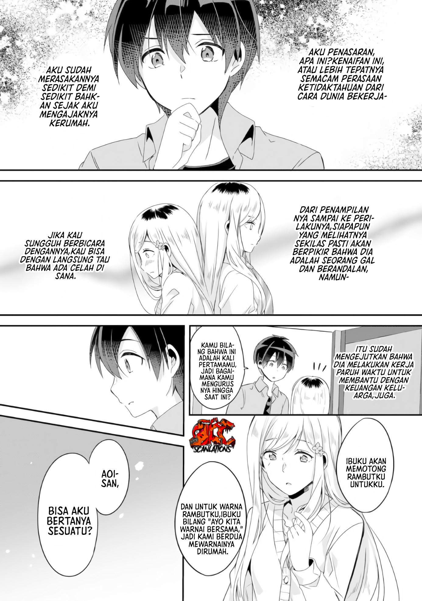 Class no Bocchi Gal wo Omochikaeri shite Seiso-kei Bijin ni Shiteyatta Hanashi Chapter 3 - halaman 18