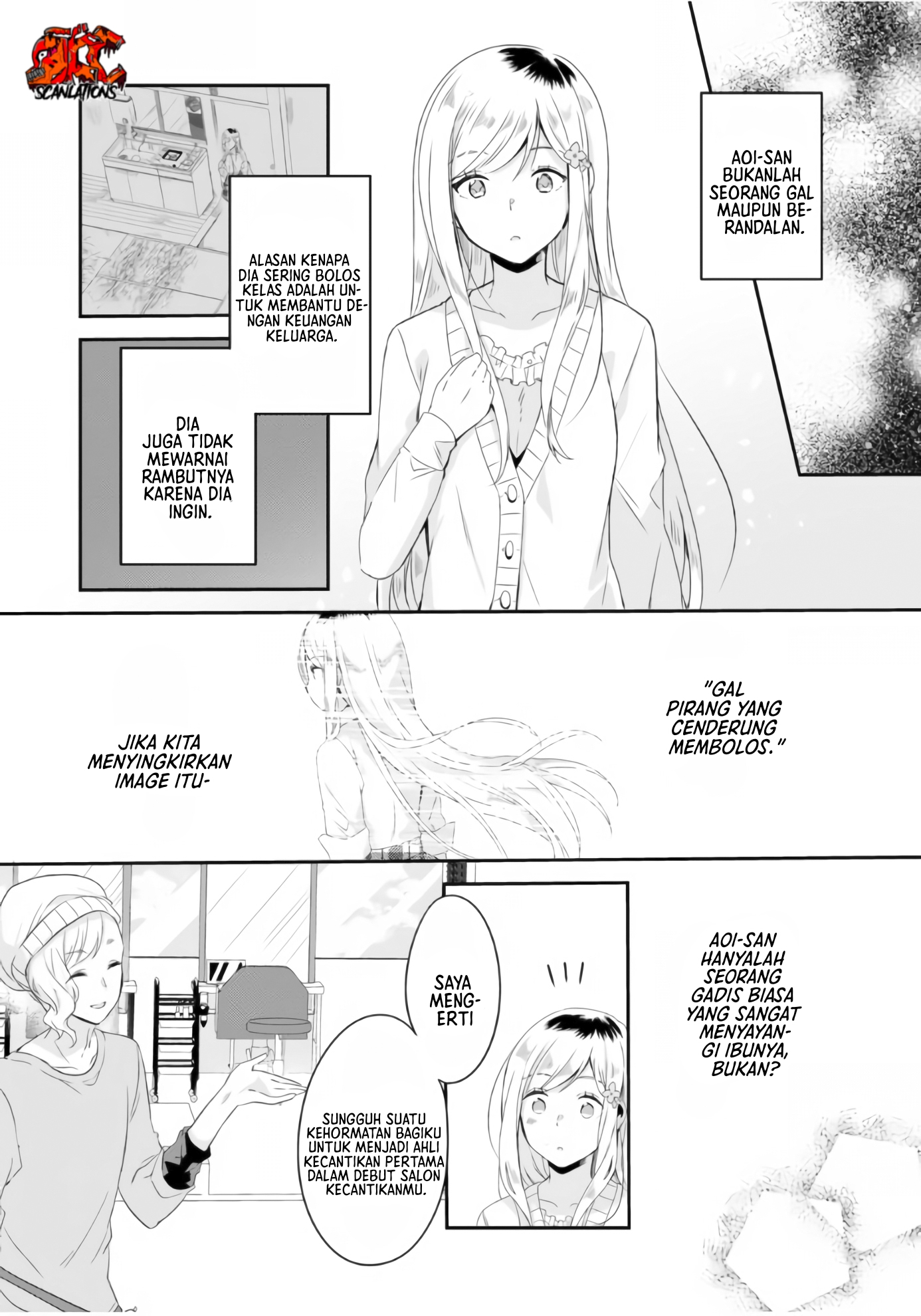 Class no Bocchi Gal wo Omochikaeri shite Seiso-kei Bijin ni Shiteyatta Hanashi Chapter 3 - halaman 20