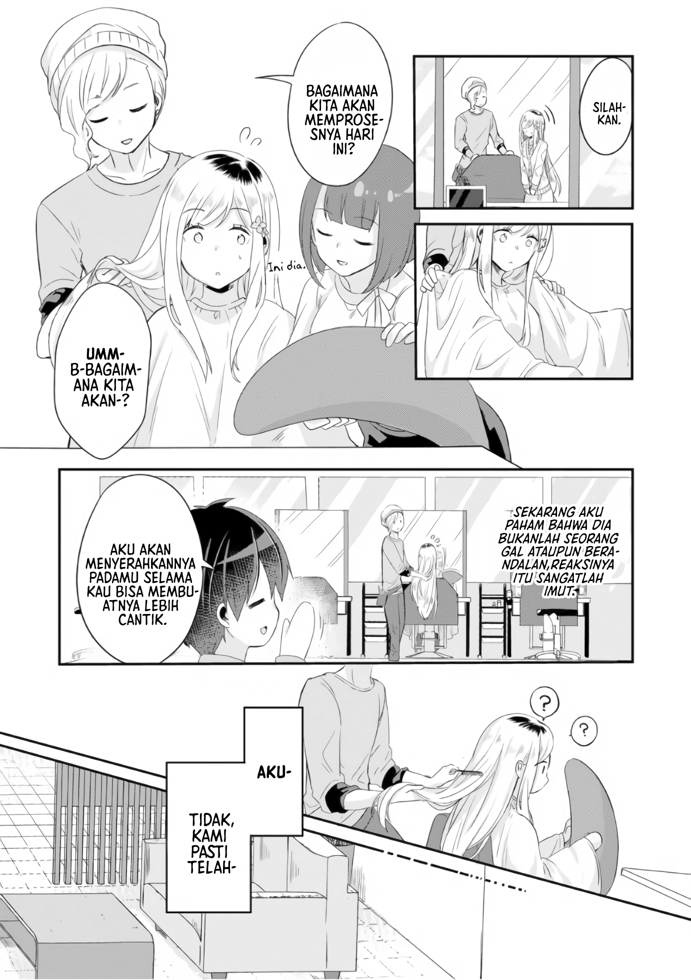 Class no Bocchi Gal wo Omochikaeri shite Seiso-kei Bijin ni Shiteyatta Hanashi Chapter 3 - halaman 21