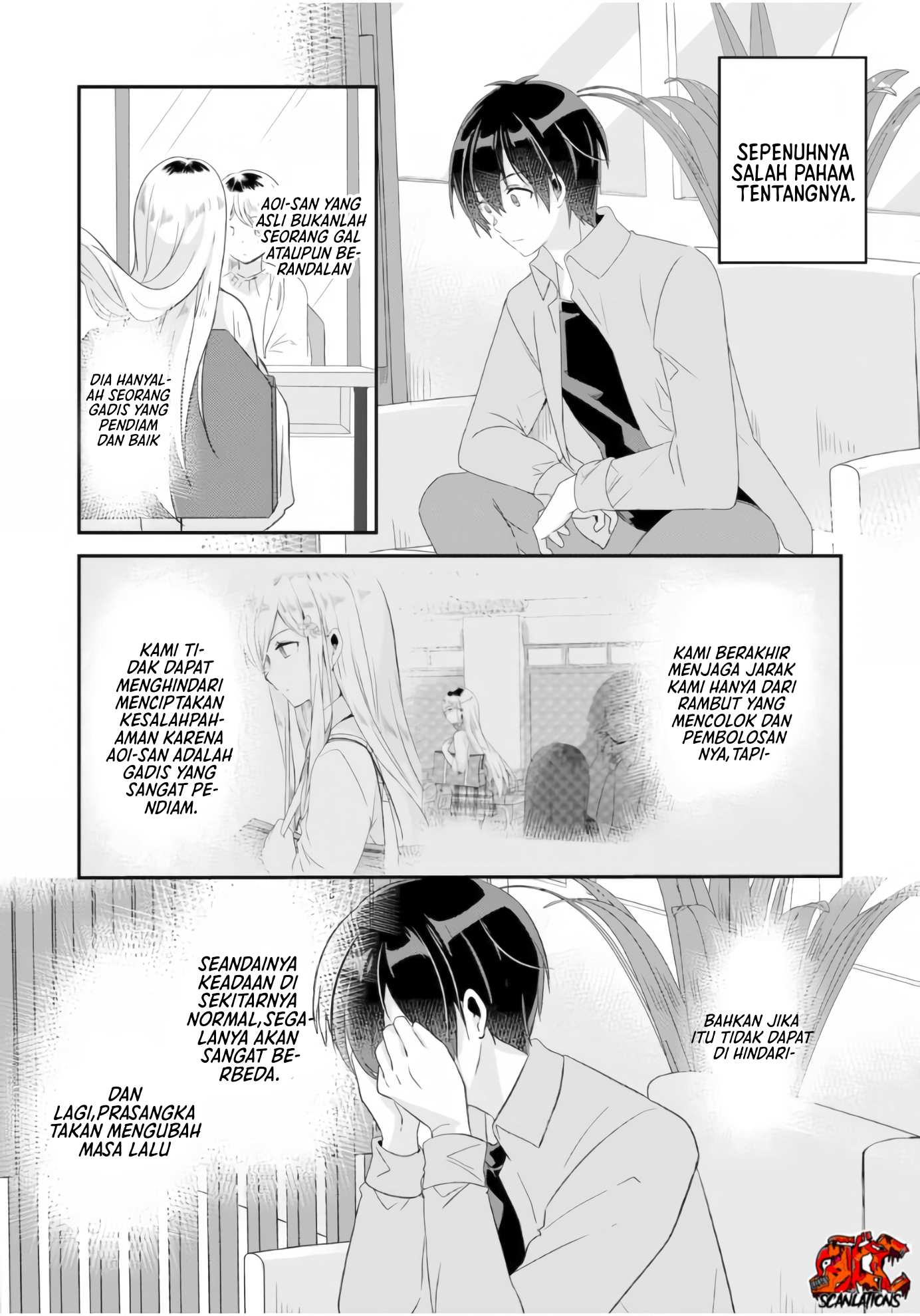 Class no Bocchi Gal wo Omochikaeri shite Seiso-kei Bijin ni Shiteyatta Hanashi Chapter 3 - halaman 22