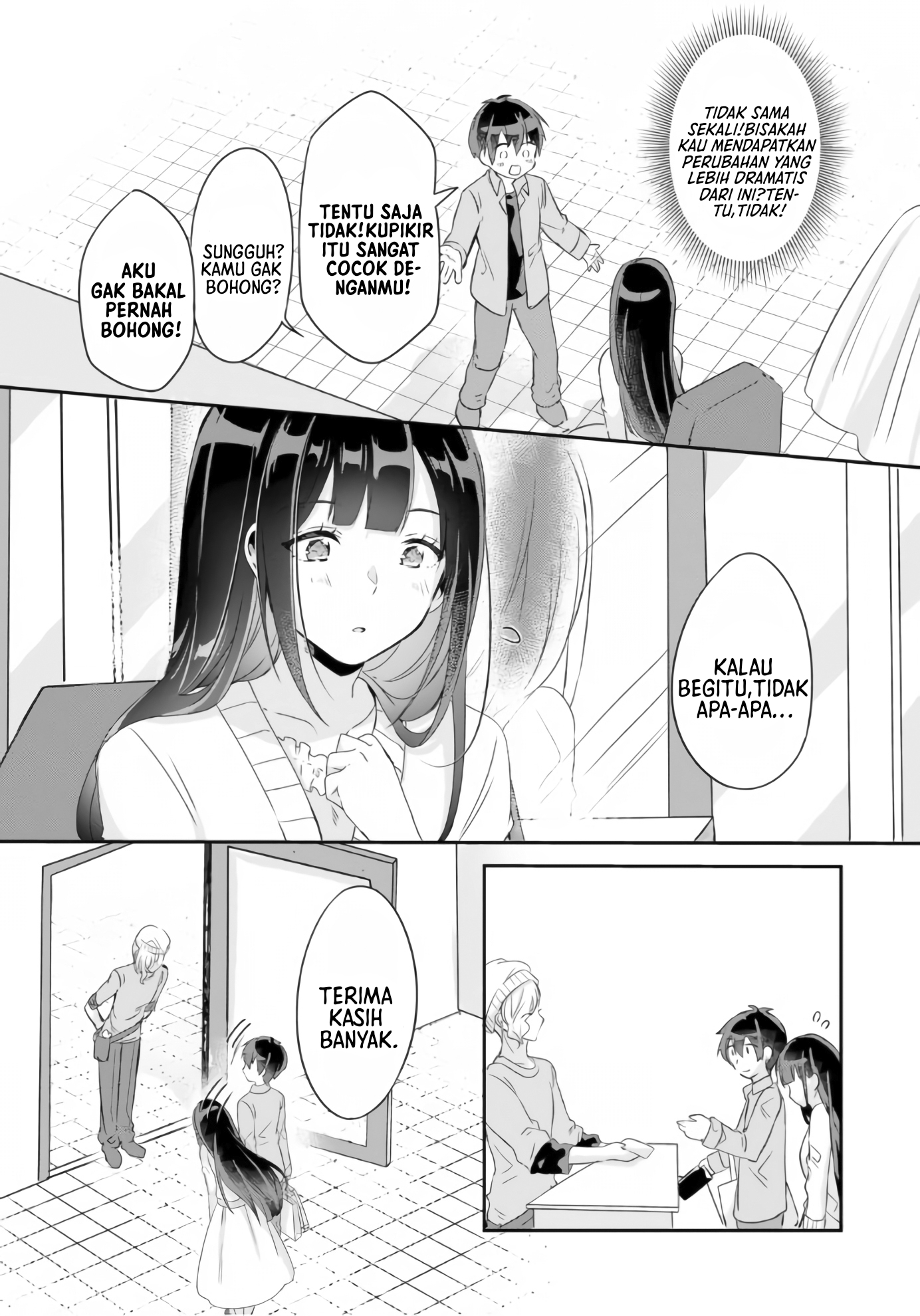 Class no Bocchi Gal wo Omochikaeri shite Seiso-kei Bijin ni Shiteyatta Hanashi Chapter 3 - halaman 25
