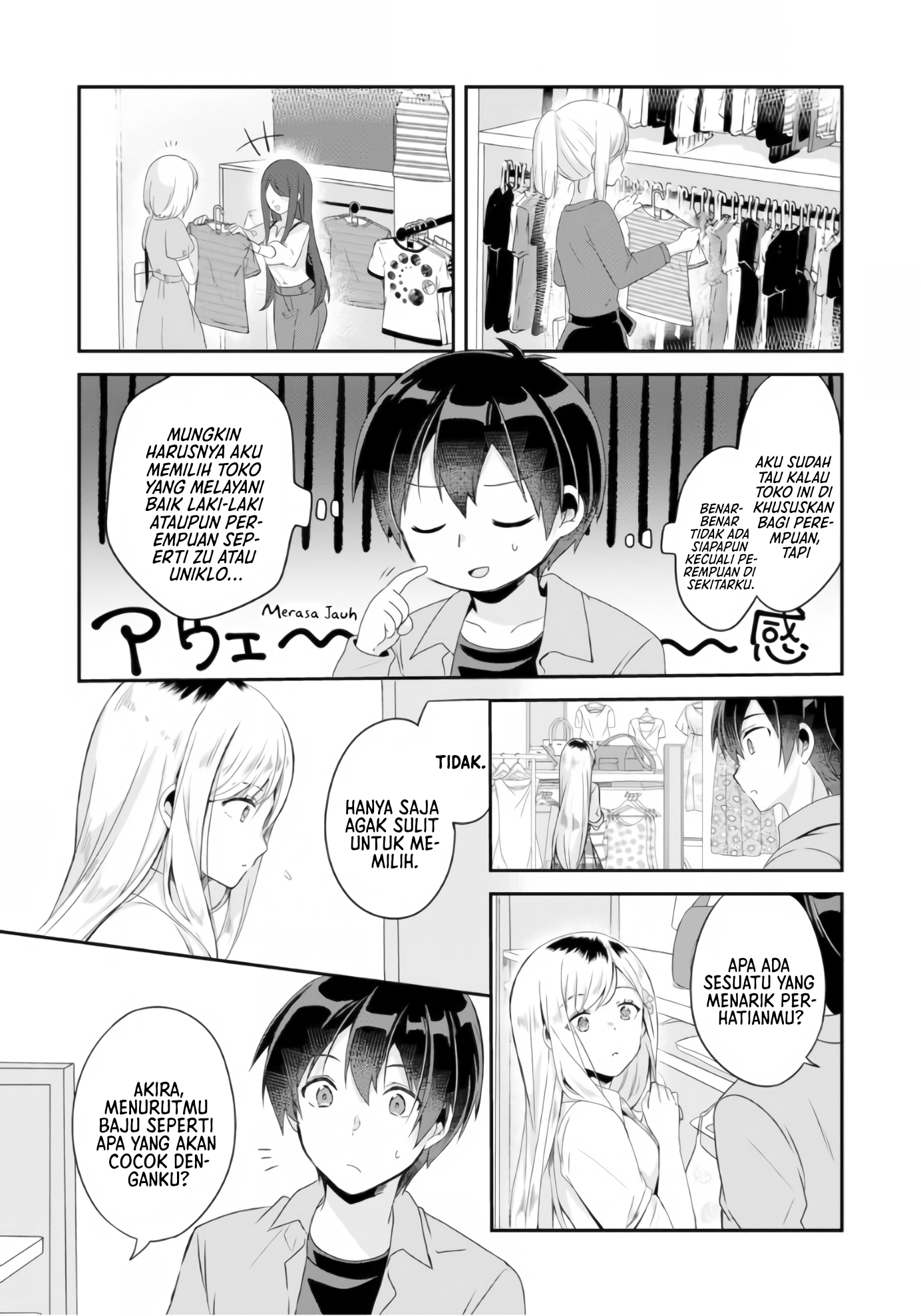 Class no Bocchi Gal wo Omochikaeri shite Seiso-kei Bijin ni Shiteyatta Hanashi Chapter 3 - halaman 3