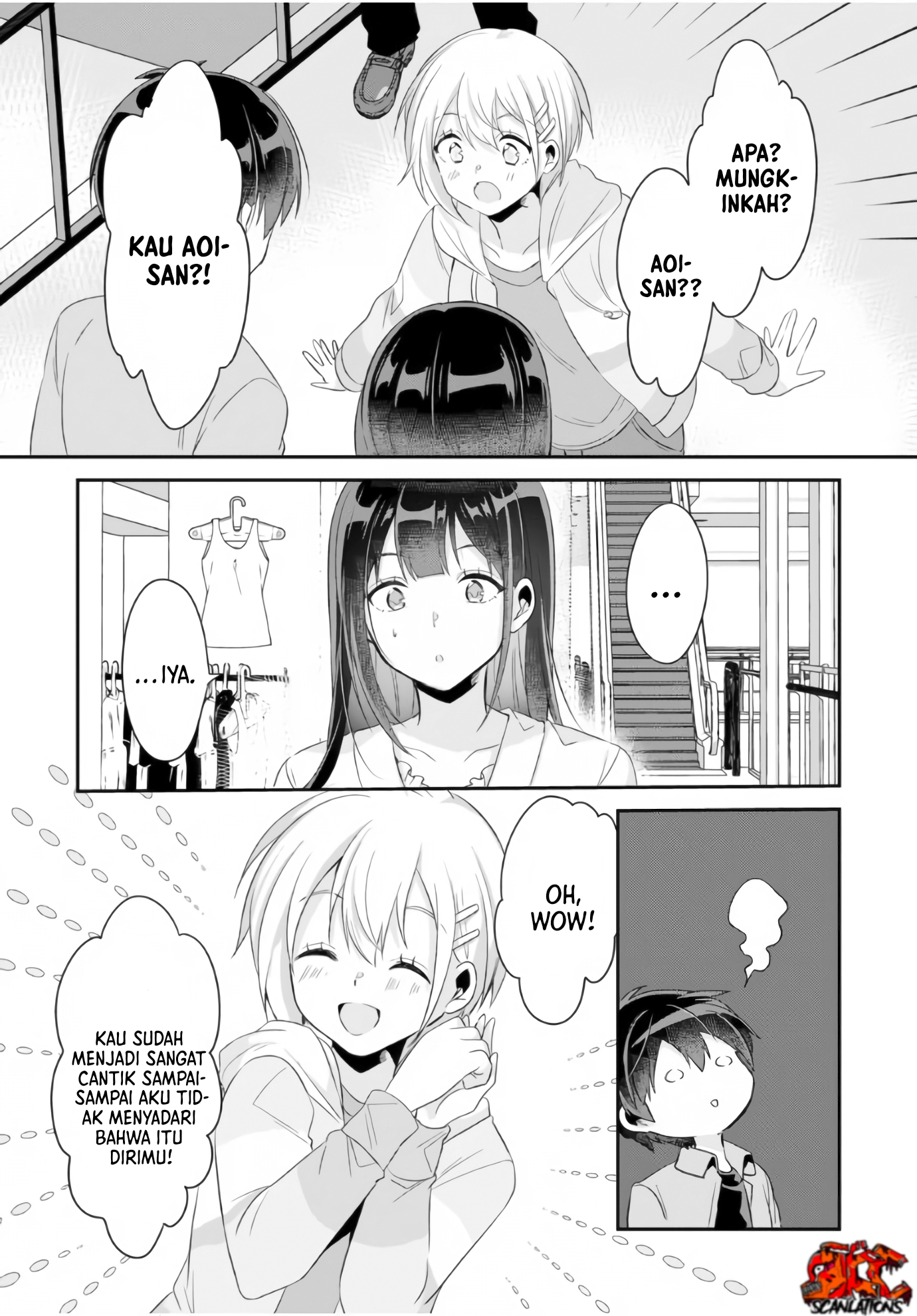 Class no Bocchi Gal wo Omochikaeri shite Seiso-kei Bijin ni Shiteyatta Hanashi Chapter 3 - halaman 30