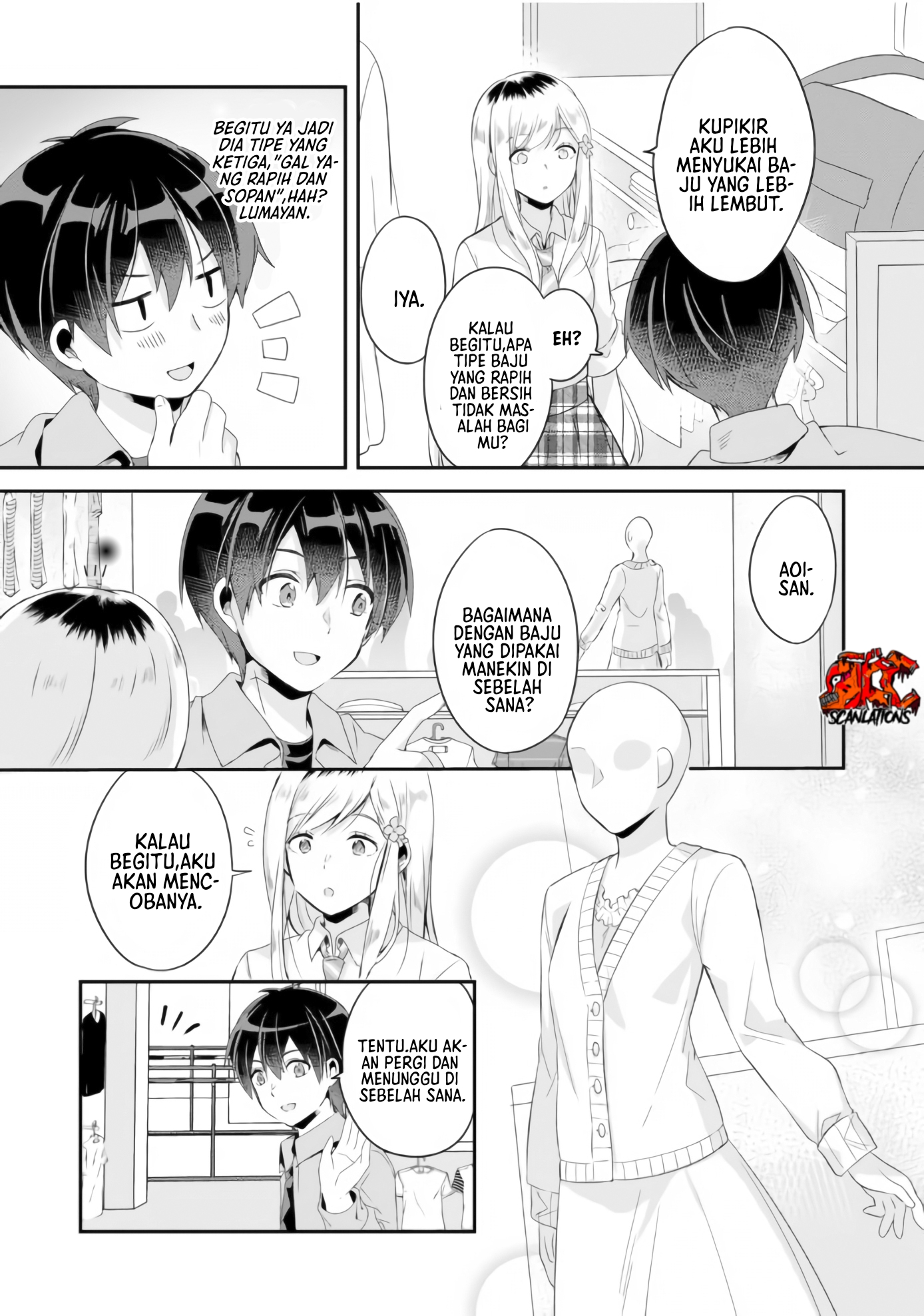 Class no Bocchi Gal wo Omochikaeri shite Seiso-kei Bijin ni Shiteyatta Hanashi Chapter 3 - halaman 6