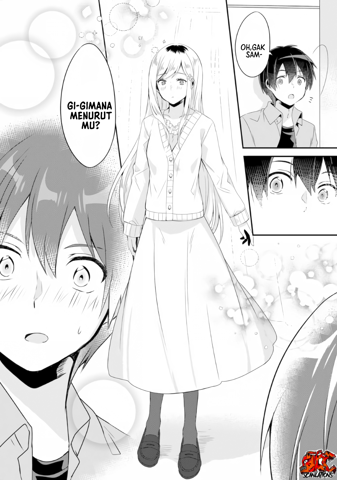 Class no Bocchi Gal wo Omochikaeri shite Seiso-kei Bijin ni Shiteyatta Hanashi Chapter 3 - halaman 8