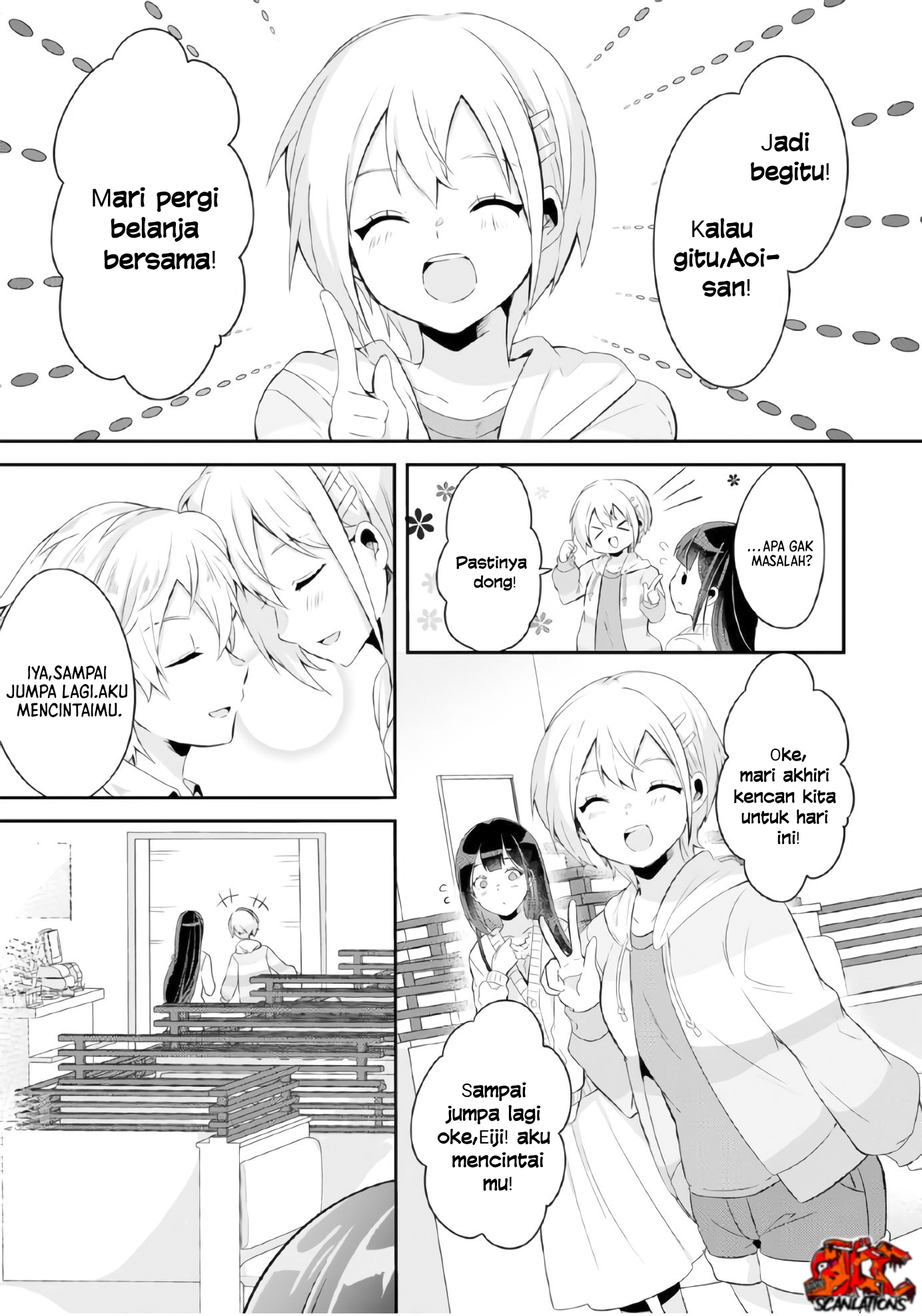 Class no Bocchi Gal wo Omochikaeri shite Seiso-kei Bijin ni Shiteyatta Hanashi Chapter 4 - halaman 14