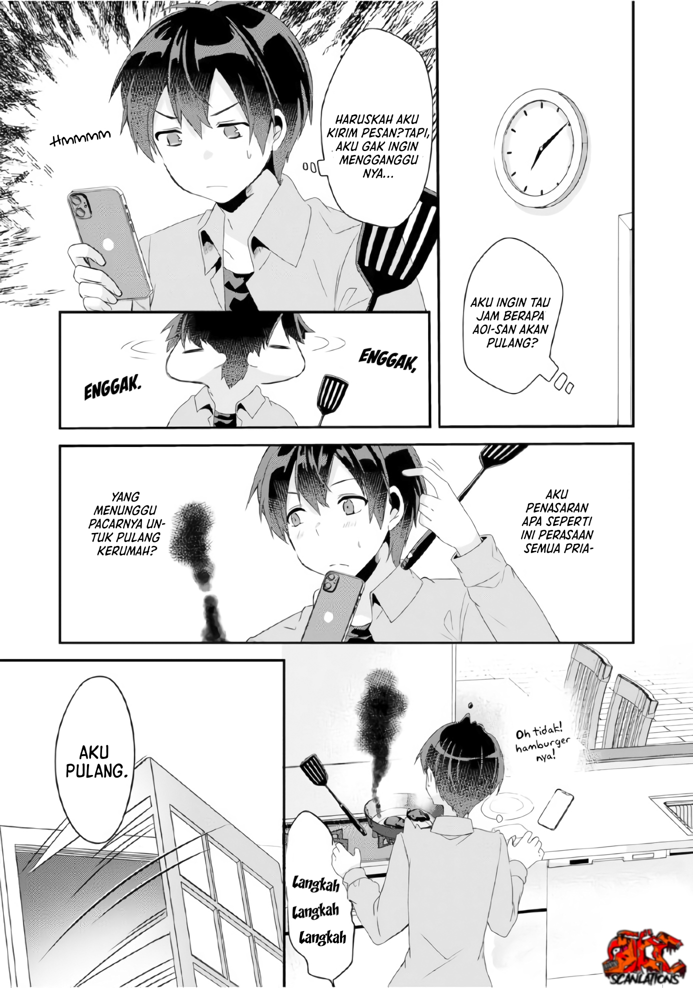 Class no Bocchi Gal wo Omochikaeri shite Seiso-kei Bijin ni Shiteyatta Hanashi Chapter 4 - halaman 18