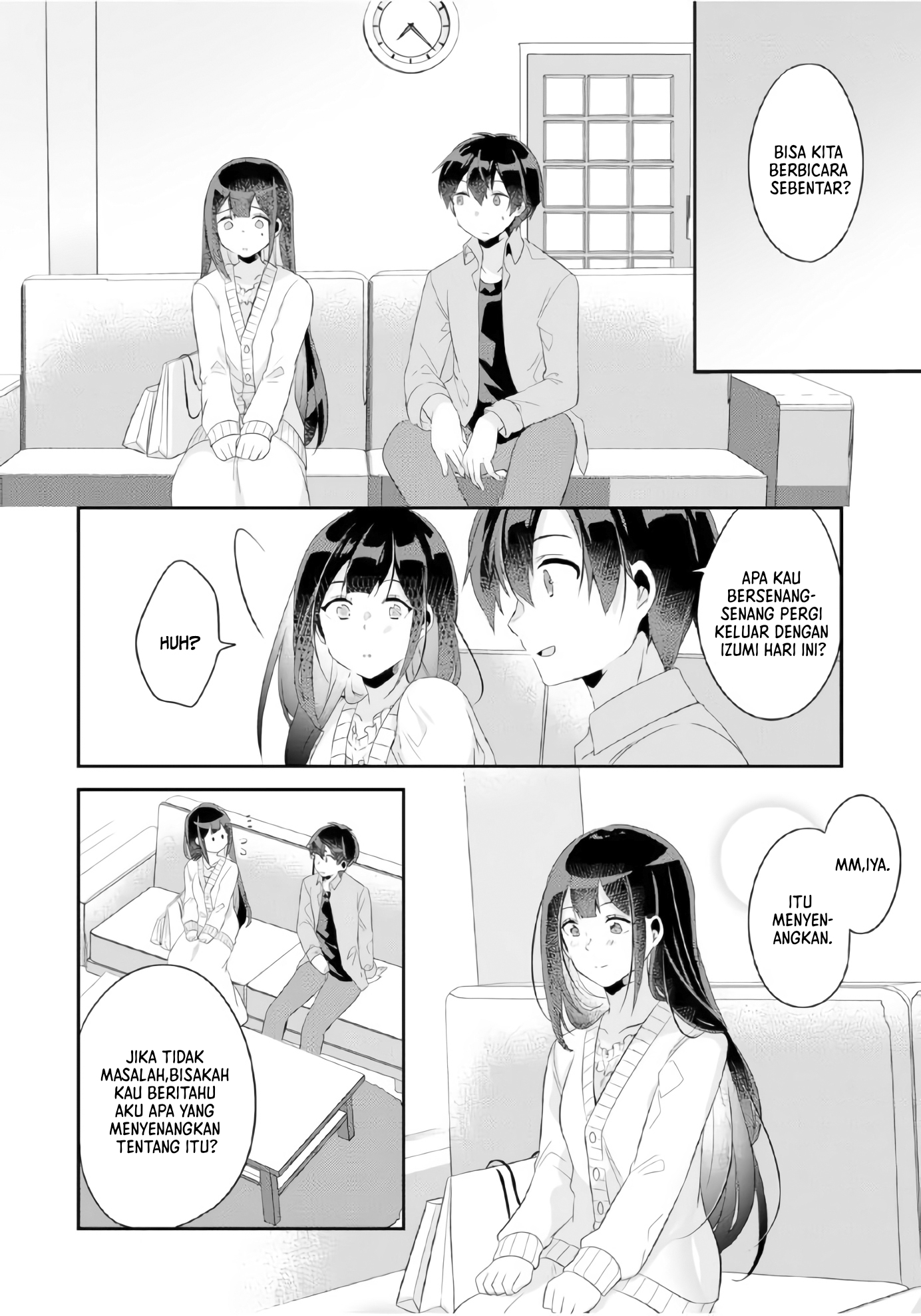 Class no Bocchi Gal wo Omochikaeri shite Seiso-kei Bijin ni Shiteyatta Hanashi Chapter 4 - halaman 21