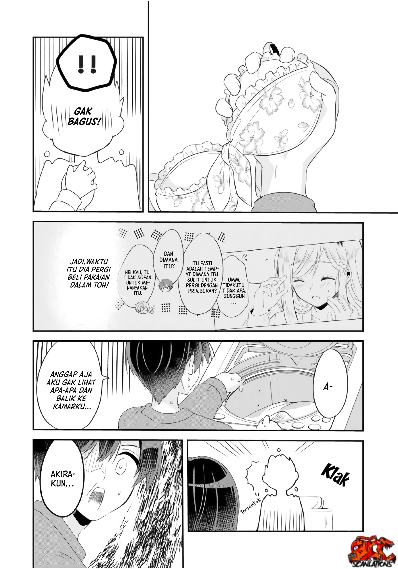 Class no Bocchi Gal wo Omochikaeri shite Seiso-kei Bijin ni Shiteyatta Hanashi Chapter 4 - halaman 32