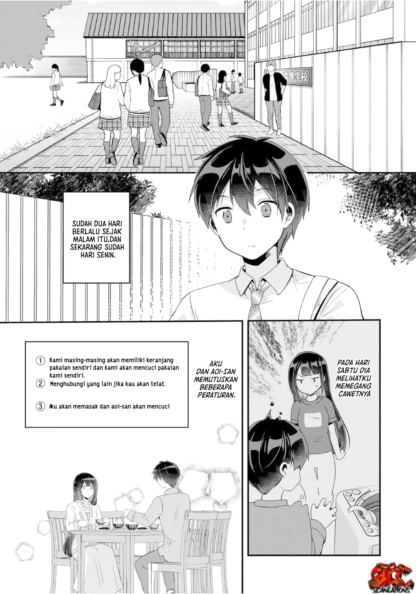Class no Bocchi Gal wo Omochikaeri shite Seiso-kei Bijin ni Shiteyatta Hanashi Chapter 5 - halaman 2